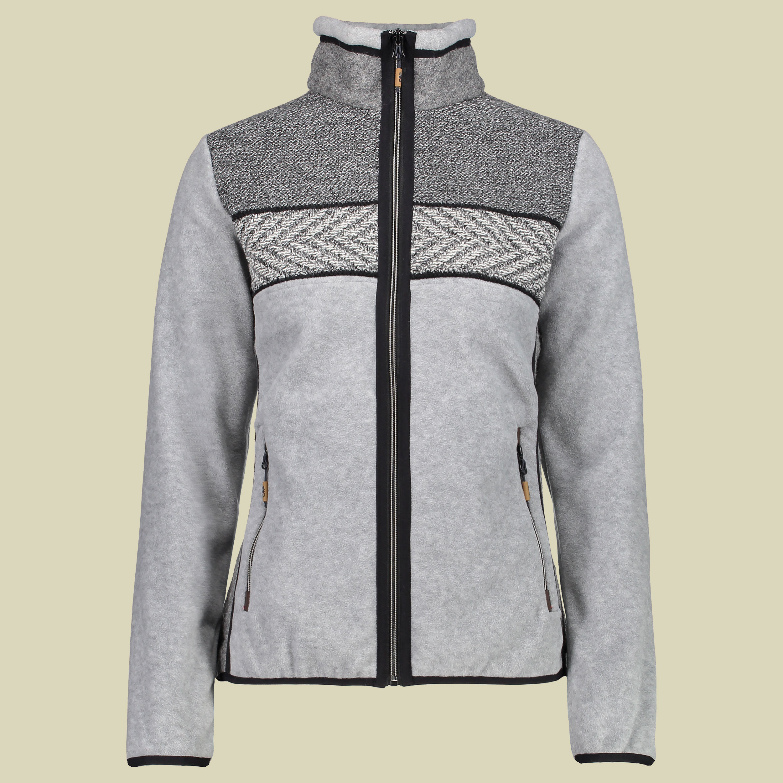Woman Jacket Medium Fleece 3J38276 Größe 36 Farbe U510 grey melange