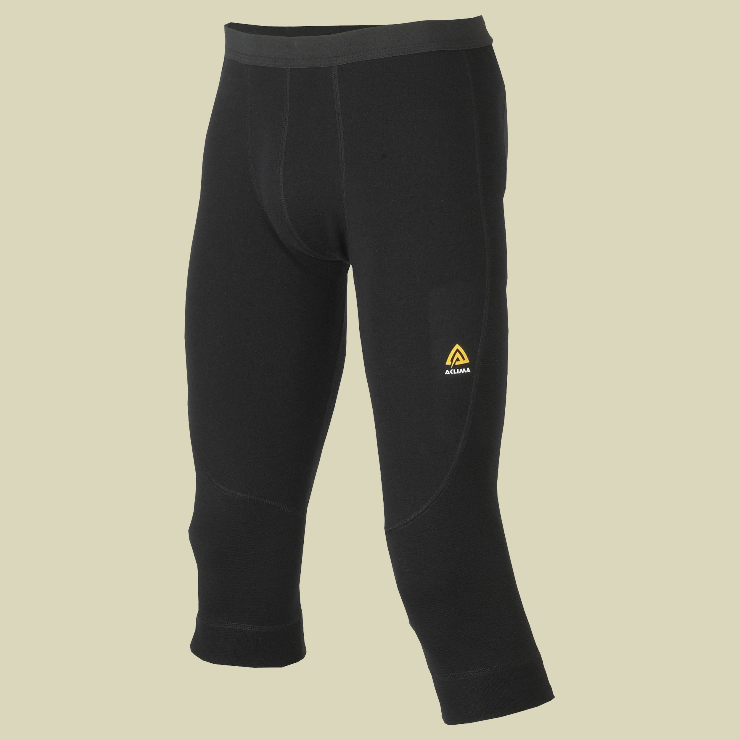 Warm Wool 3/4 Pants Men Größe S Farbe jet black