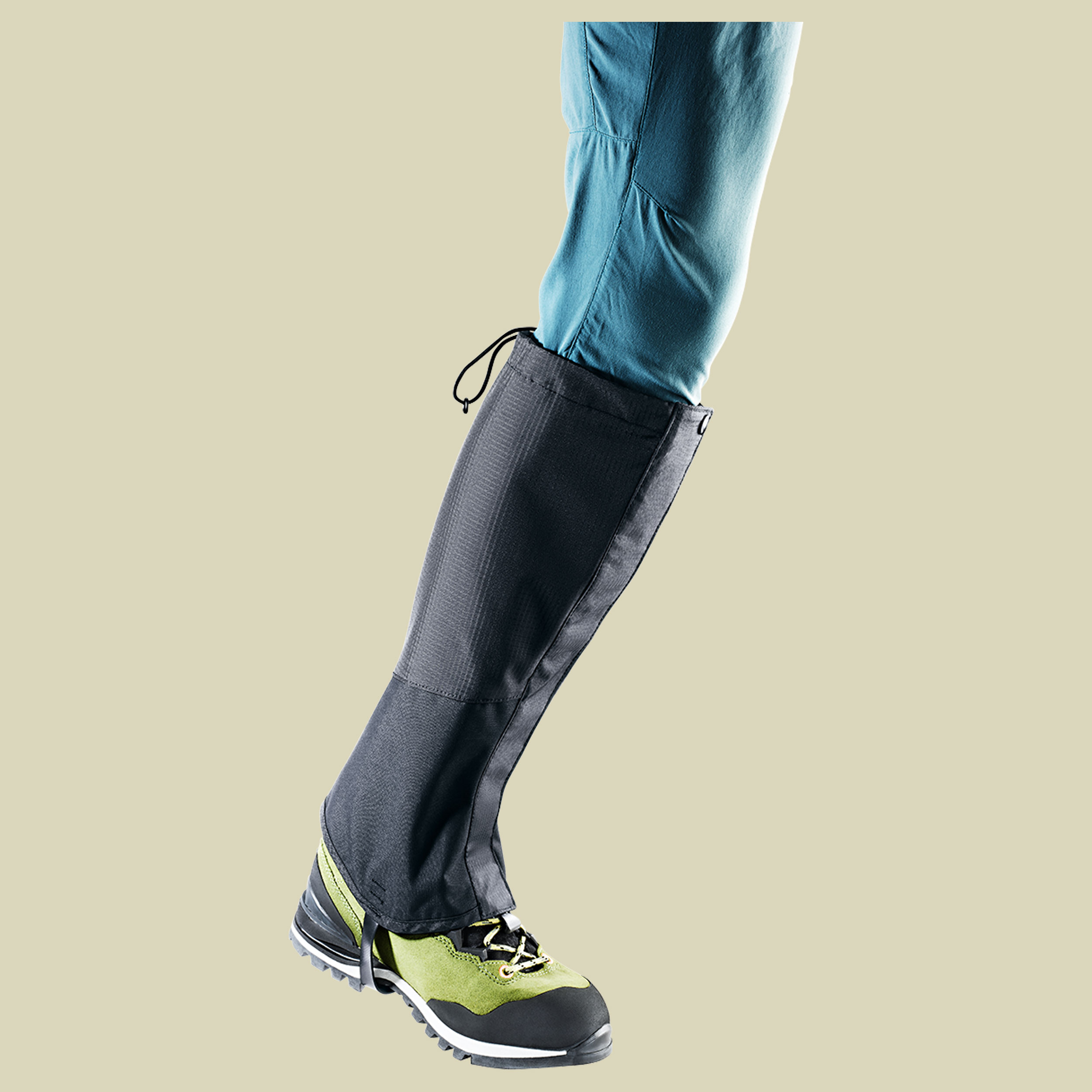 Gaiter, unisex S schwarz - Farbe black