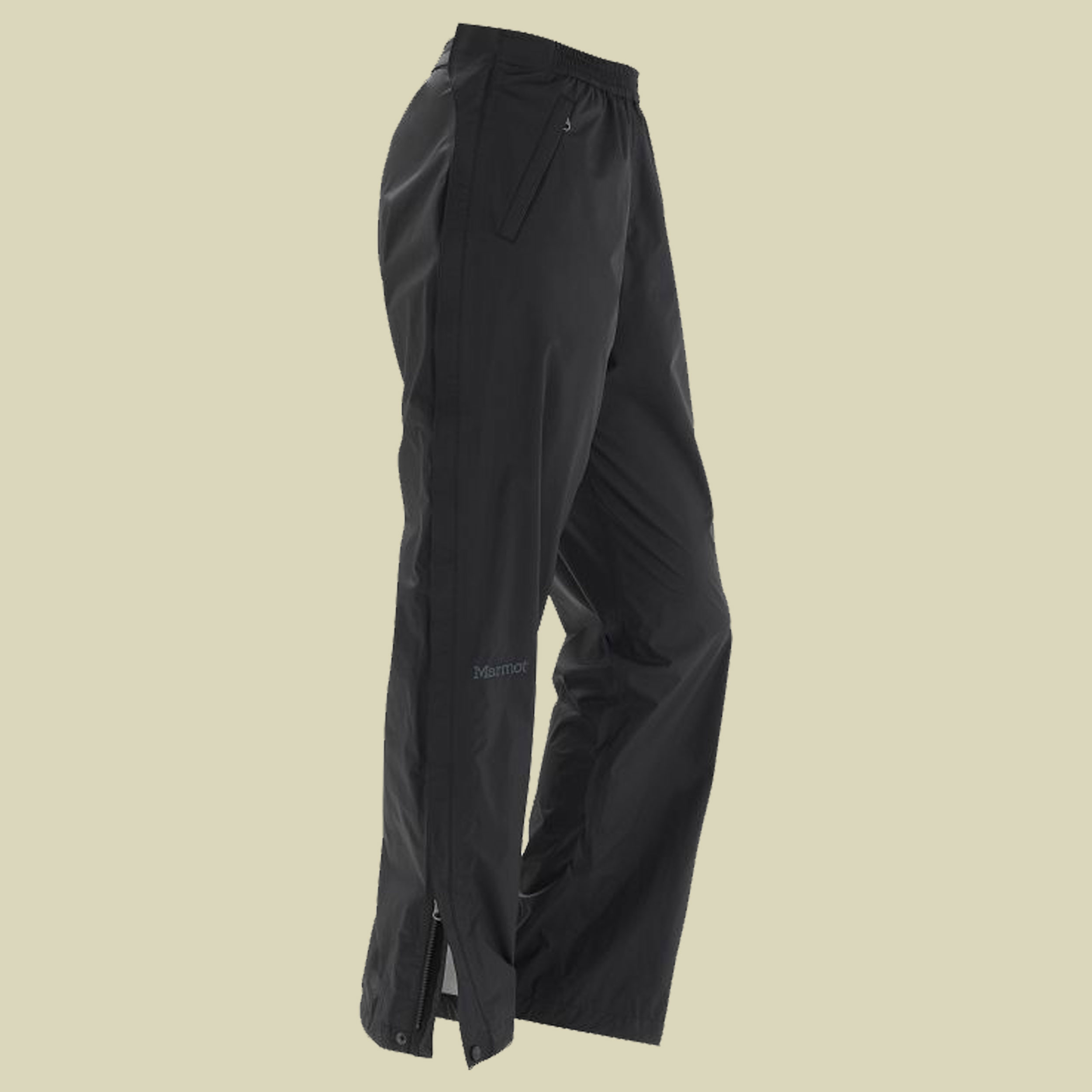 PreCip Full Zip Pant-short Men Größe M short Farbe black