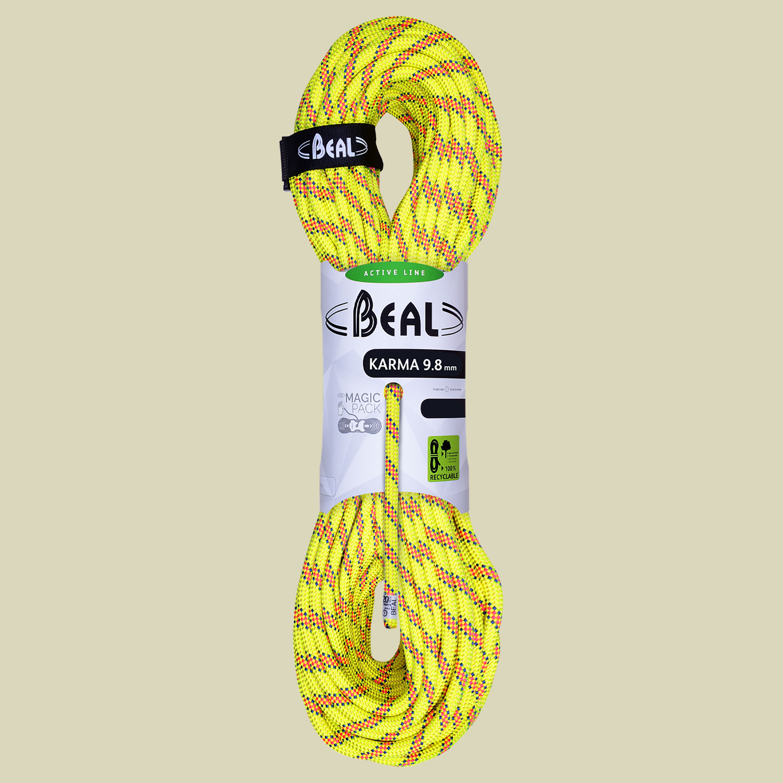 Karma 9.8 mm gelb 60 m - yellow