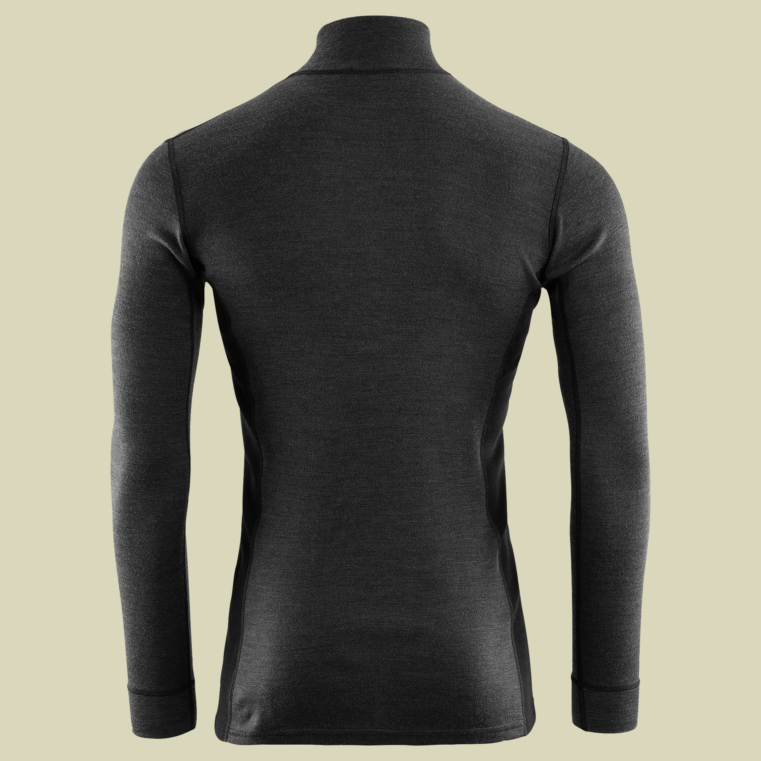 WarmWool Mock Neck W/ZIP Man Größe S Farbe marengo/jet black