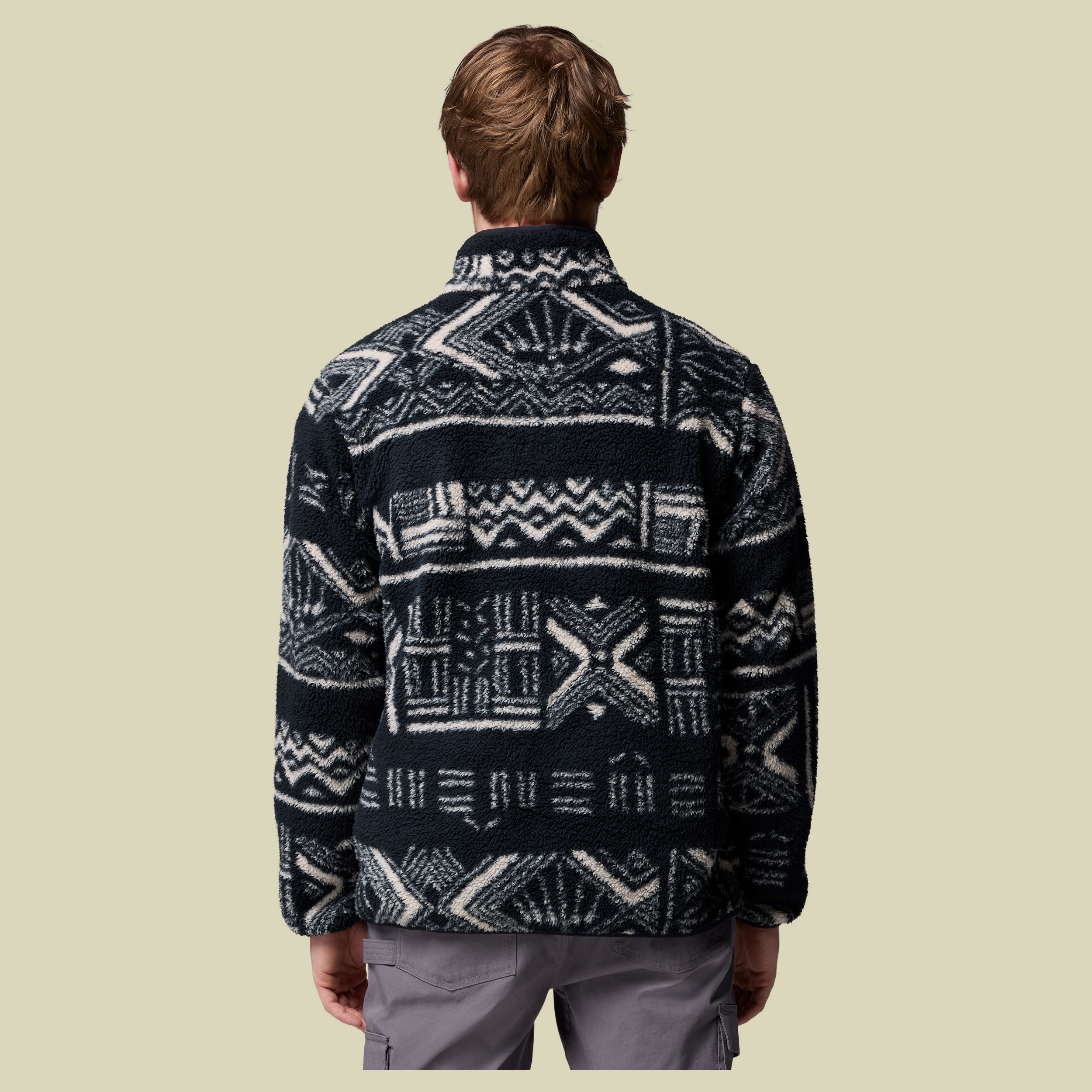 Rugged Ridge High Pile Half Zip Men XL schwarz