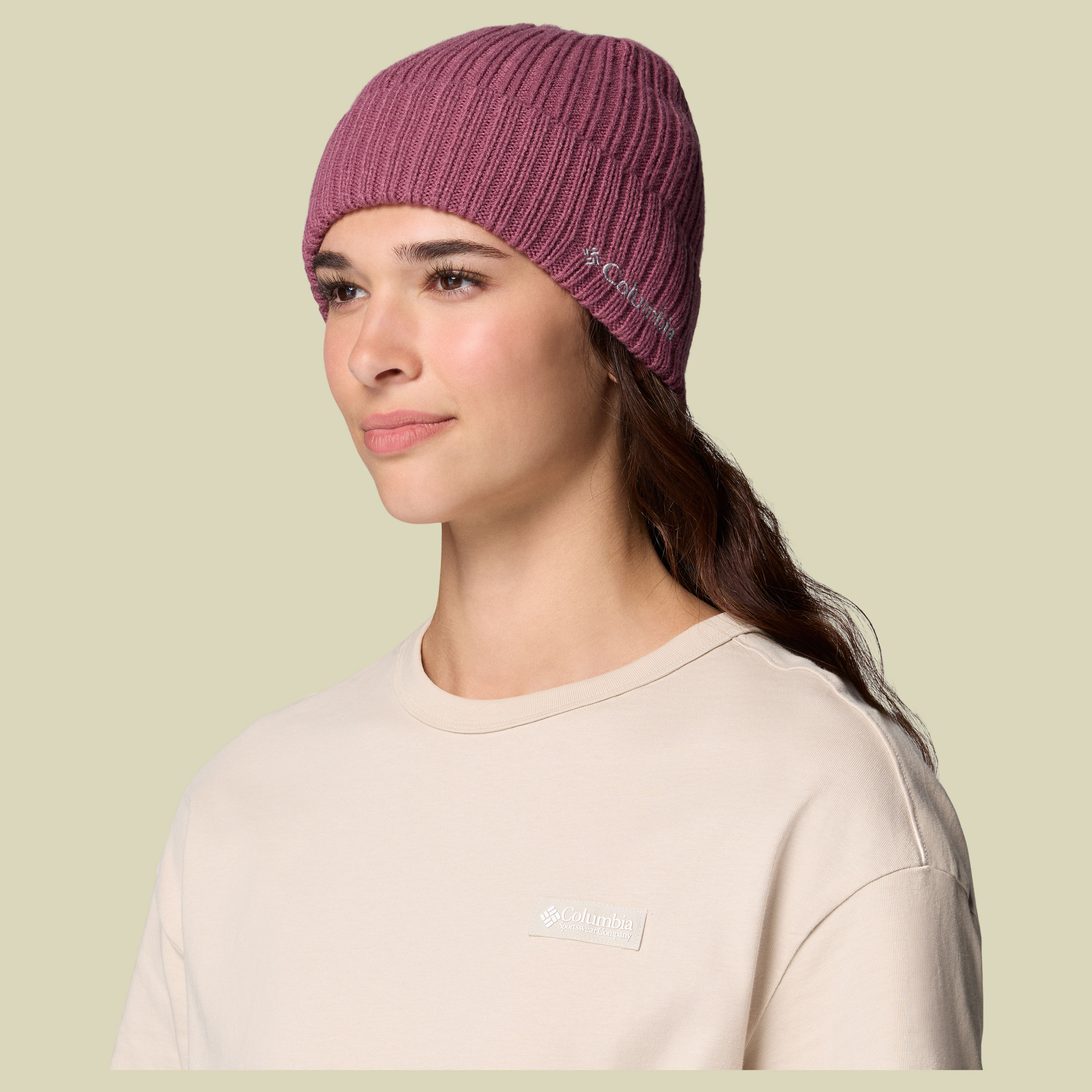 Columbia Watch Cap pink one size - antique mauve