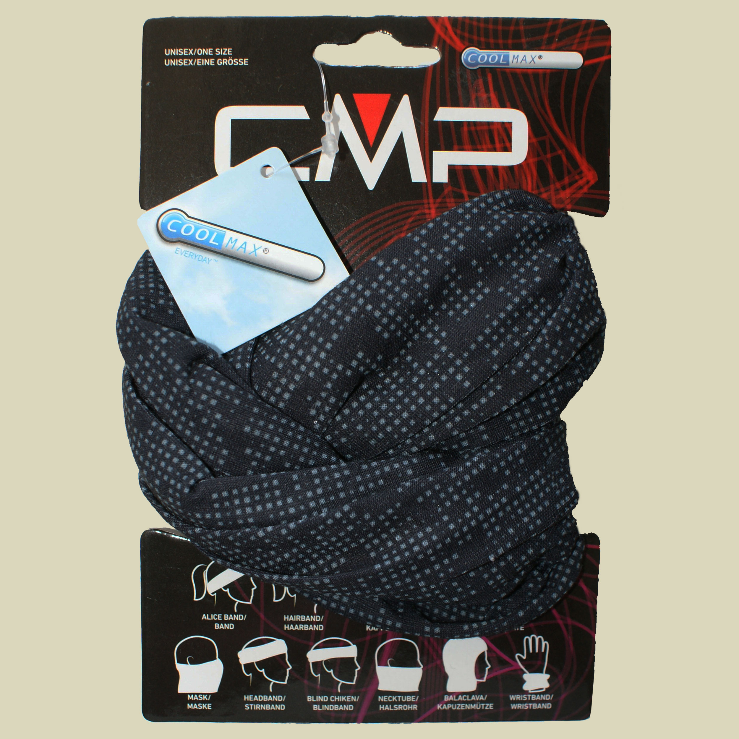 Woman Neckwarmer 6598500ST Größe one size Farbe 165Q nero-grey