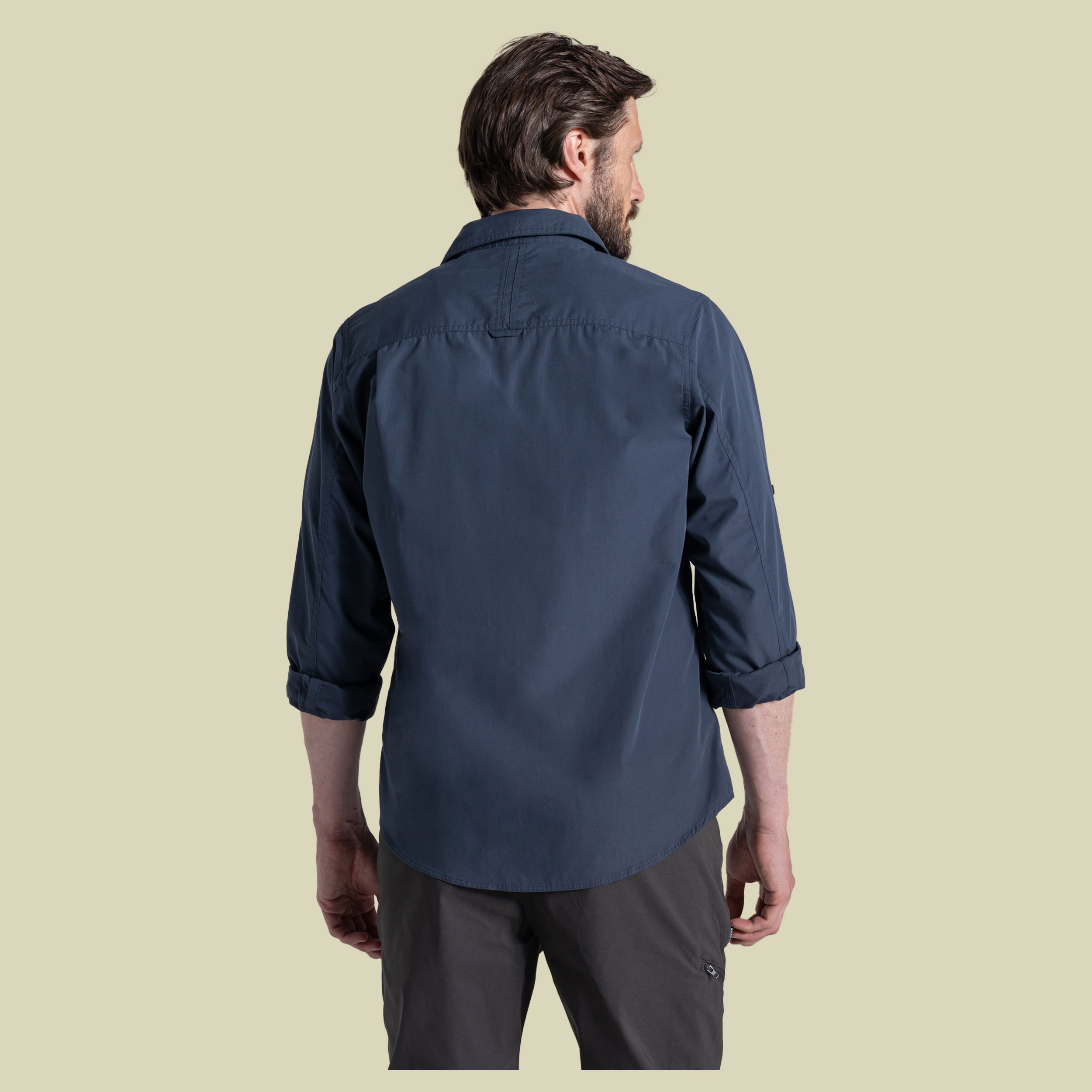 Kiwi II Long Sleeved Shirt Men XL blau - ombre blue
