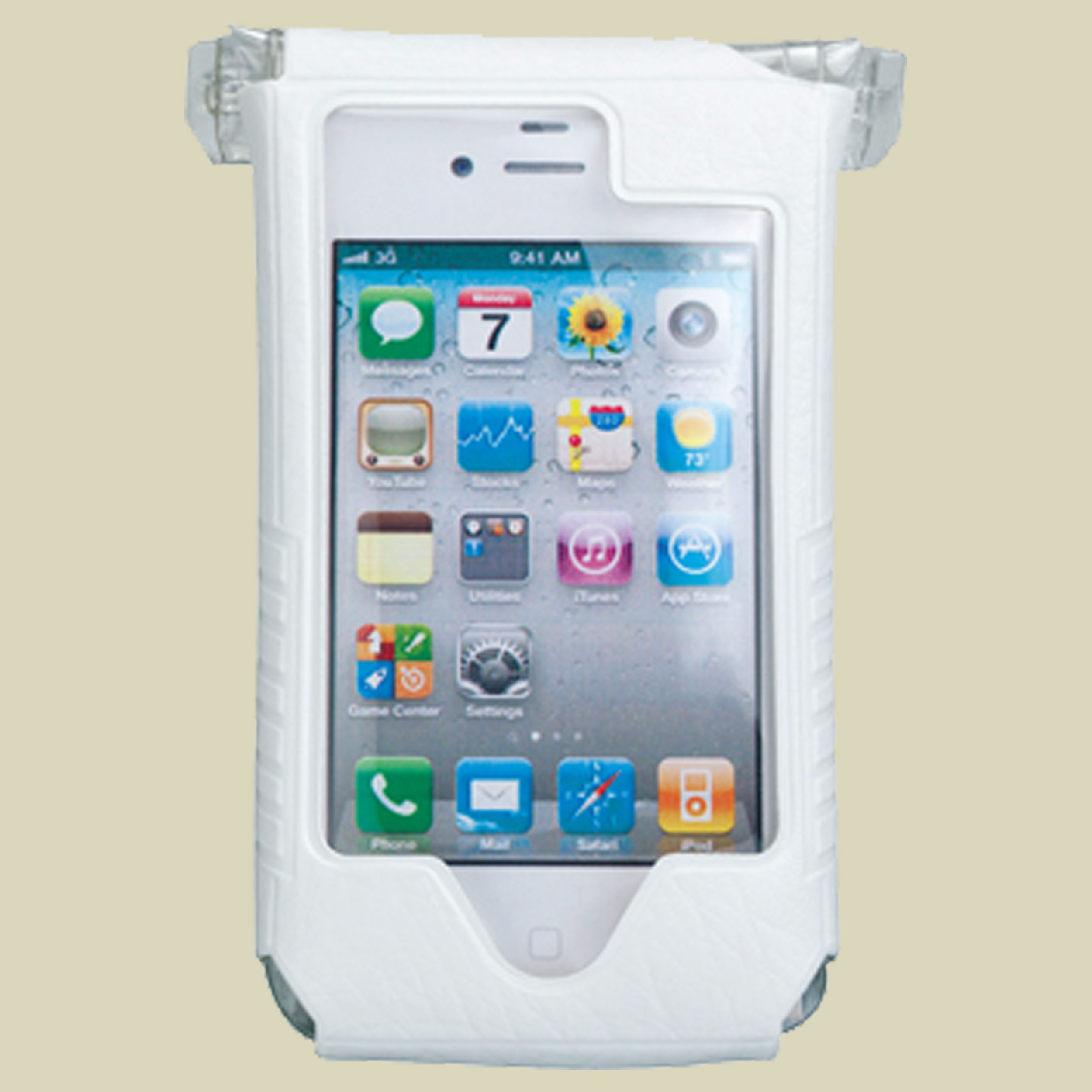 SmartPhone DryBag für iPhone 4/4s Farbe weiß