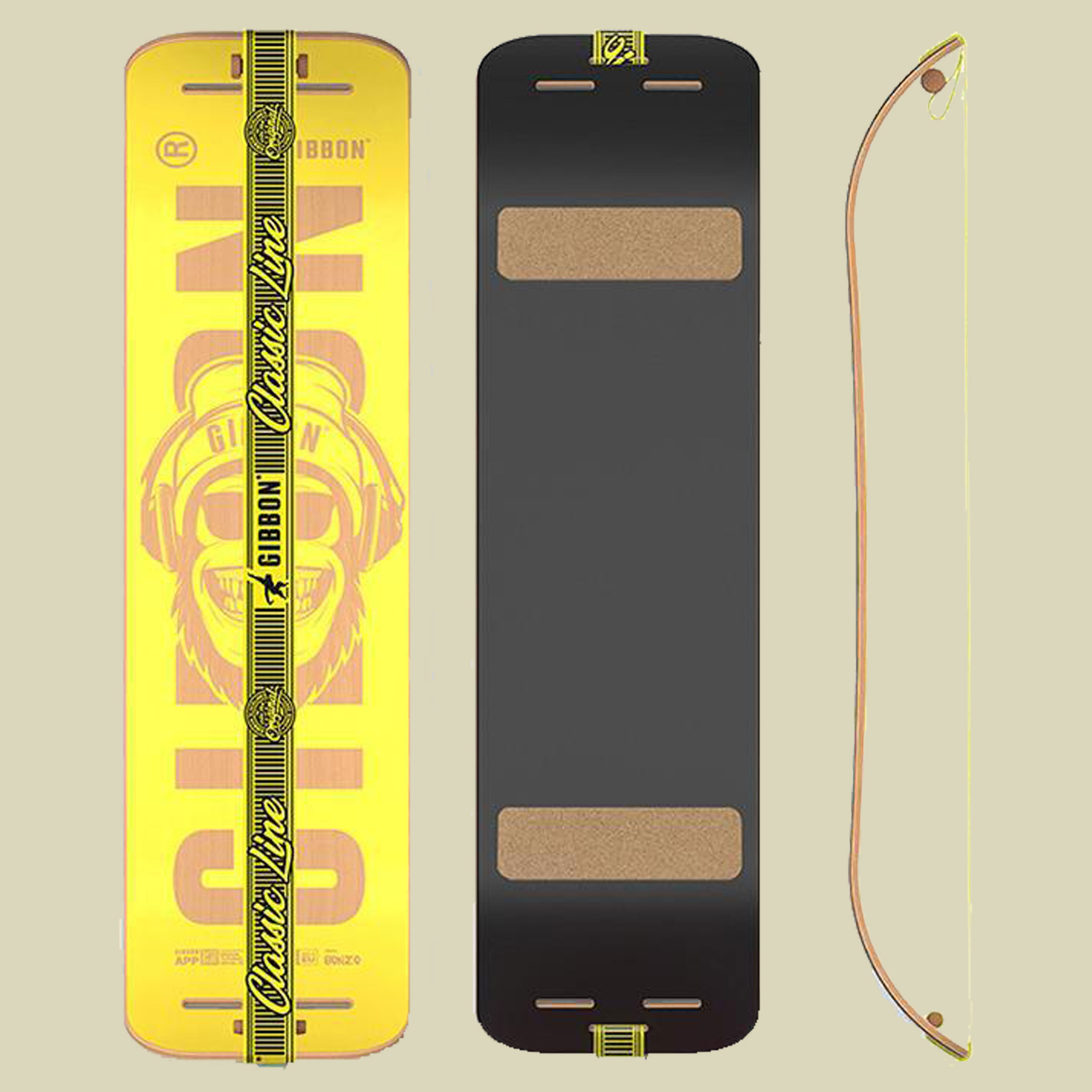 Gibbon Board Set Bonzo Classic Farbe: gelb