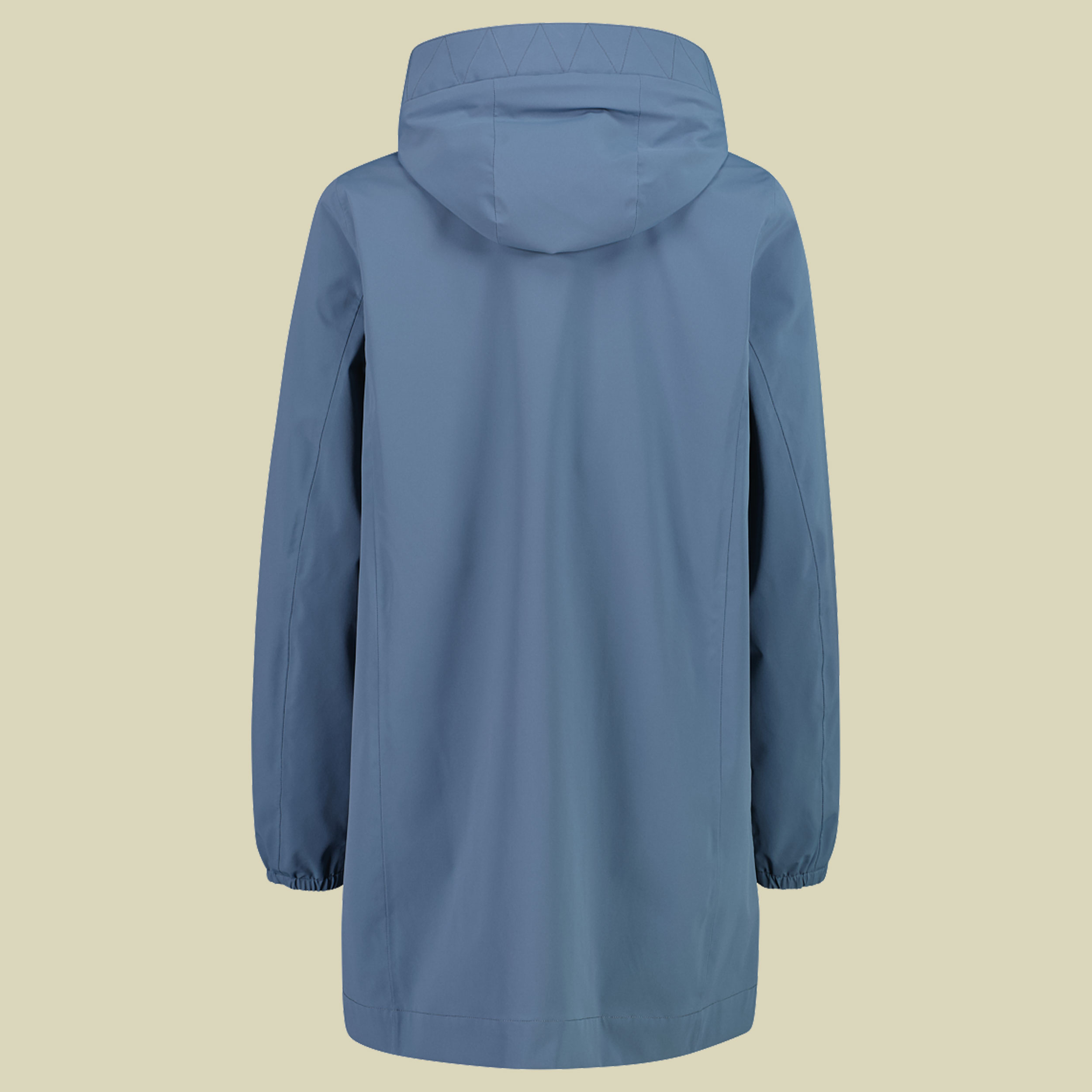 Woman Jacket Fix Hood 36 blau - Farbe space