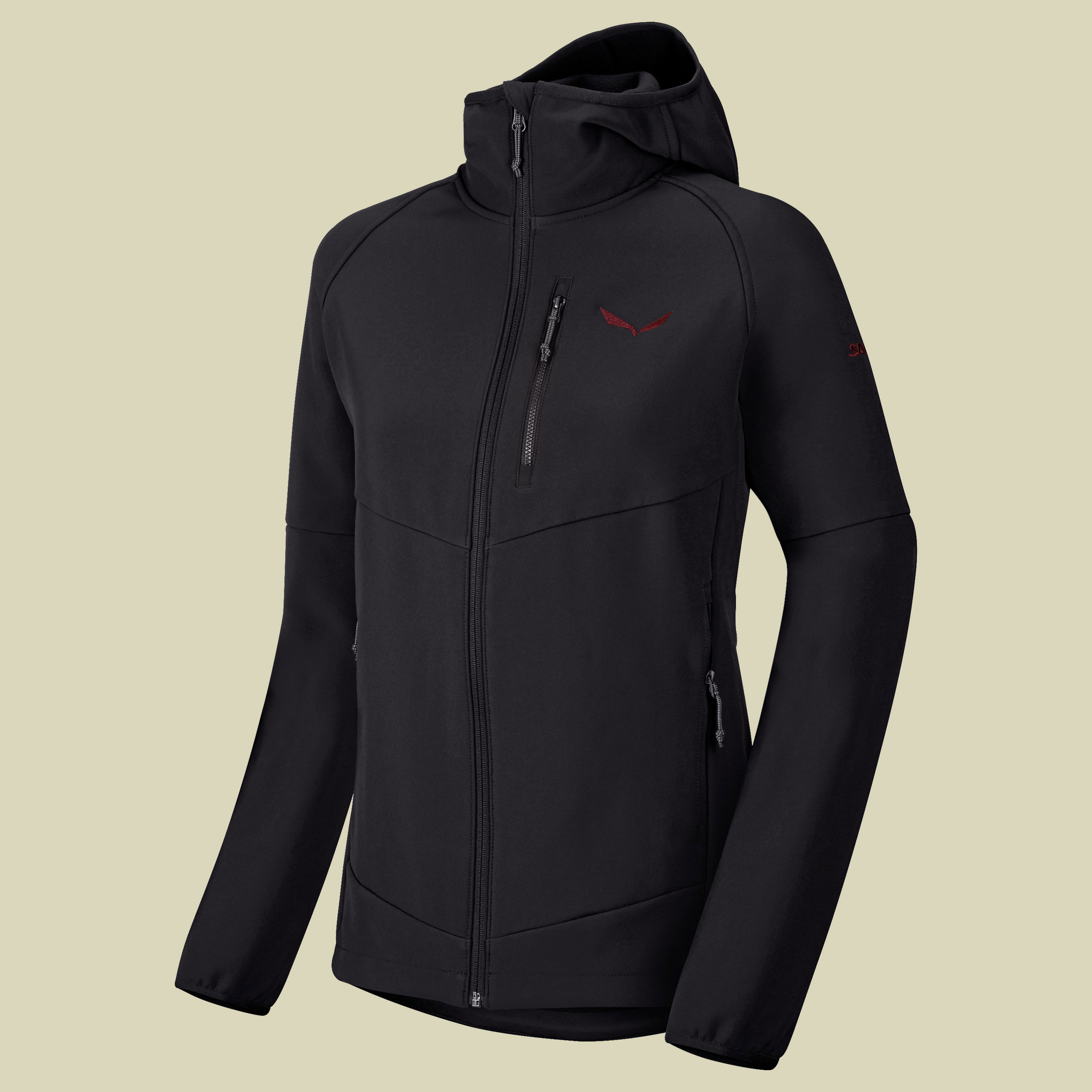 Puez PL Full-Zip Hoody Women Größe 36 Farbe black out