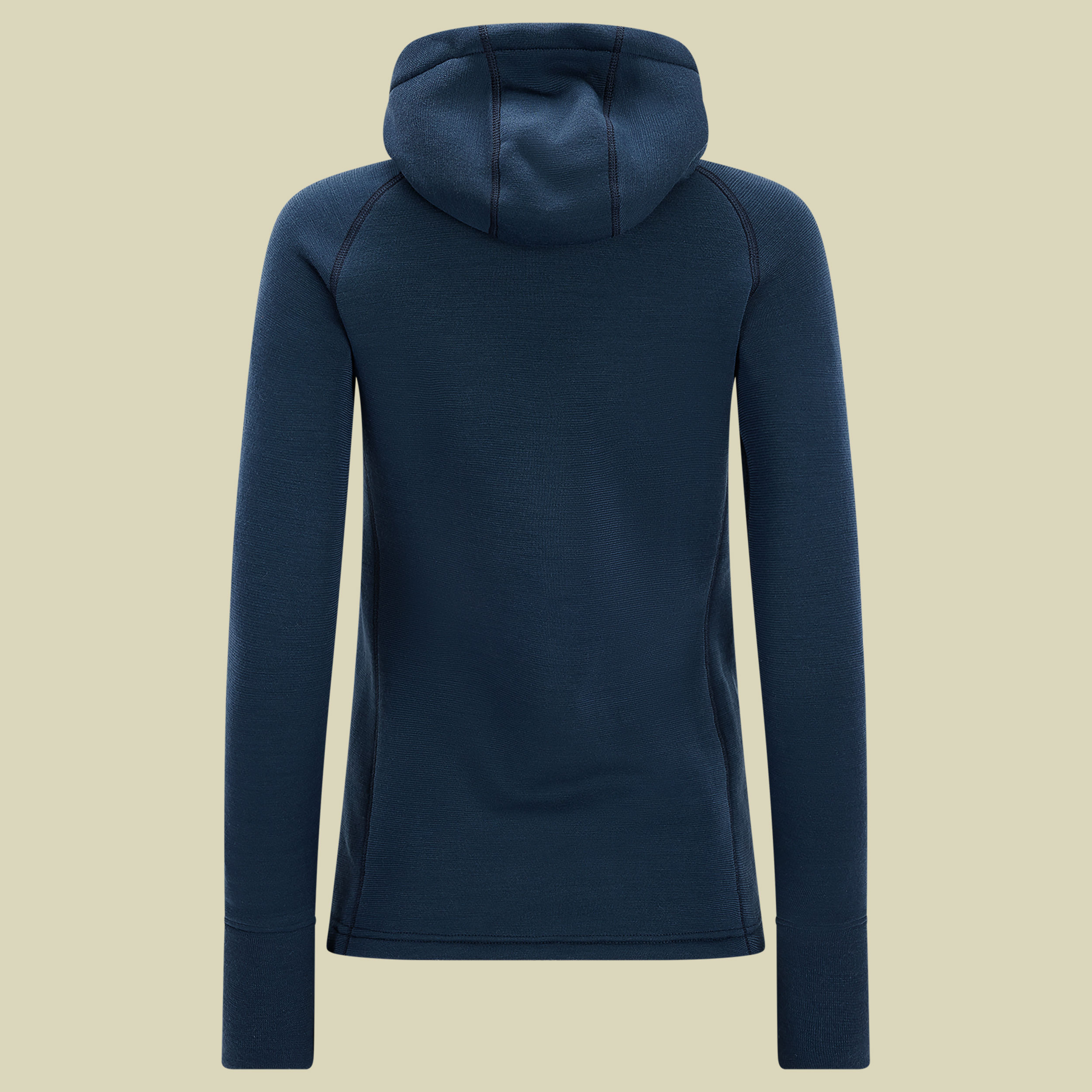 FleeceWool Hoded Jacket Women L Midnight Navy