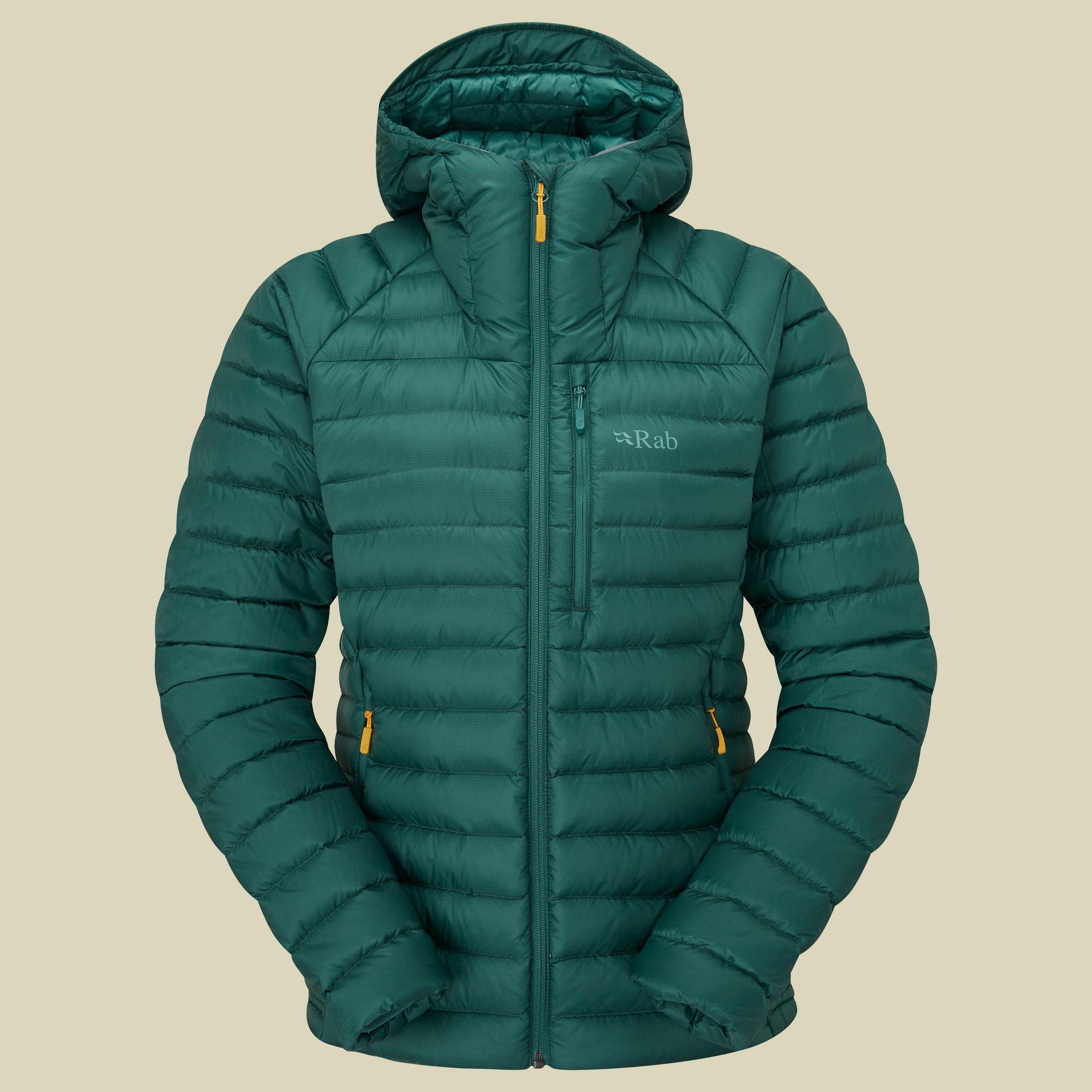 Microlight Alpine Jacket Women Größe 38 (10) Farbe green slate