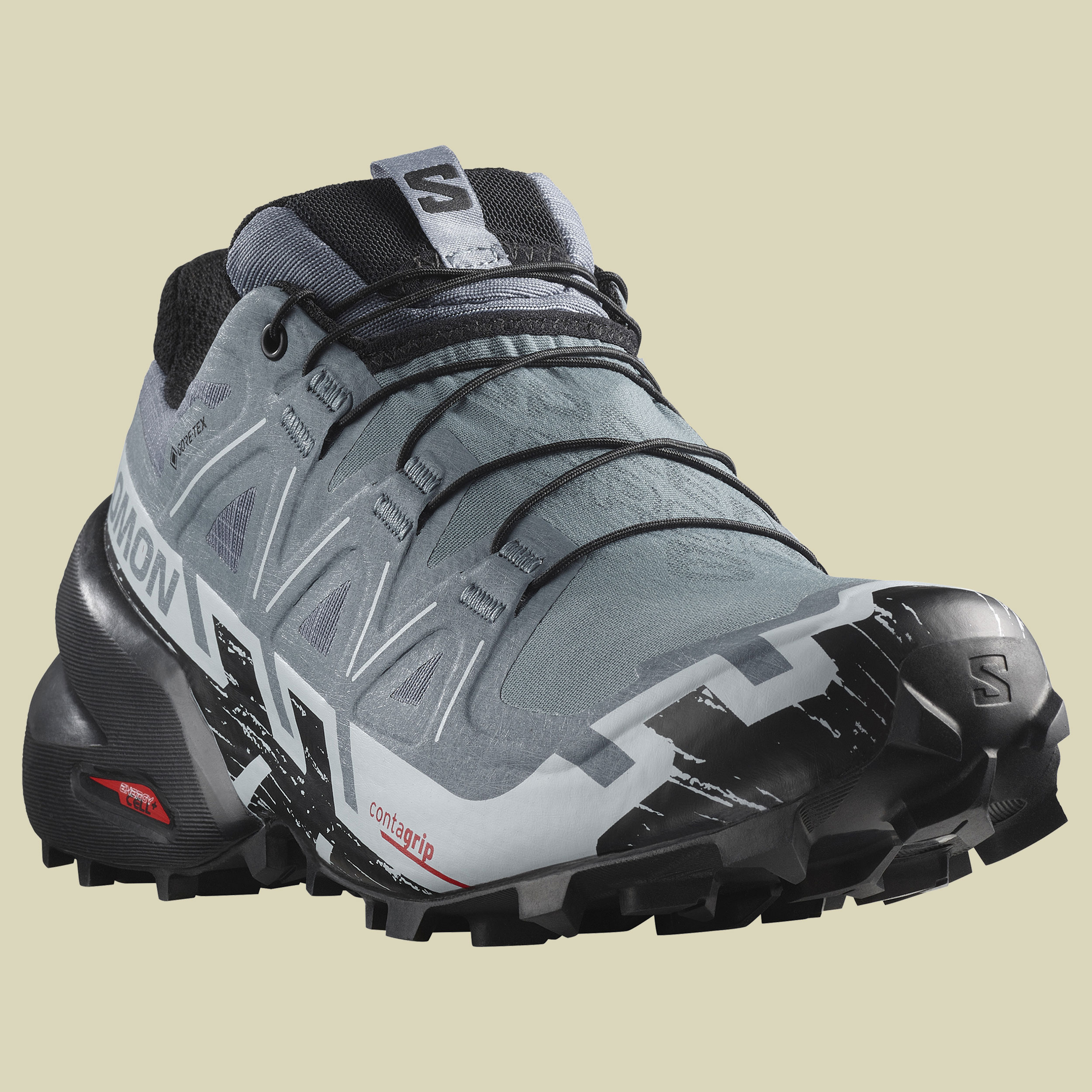 Speedcross 6 GTX Women Größe UK 7,5  Farbe flint stone//black/heather