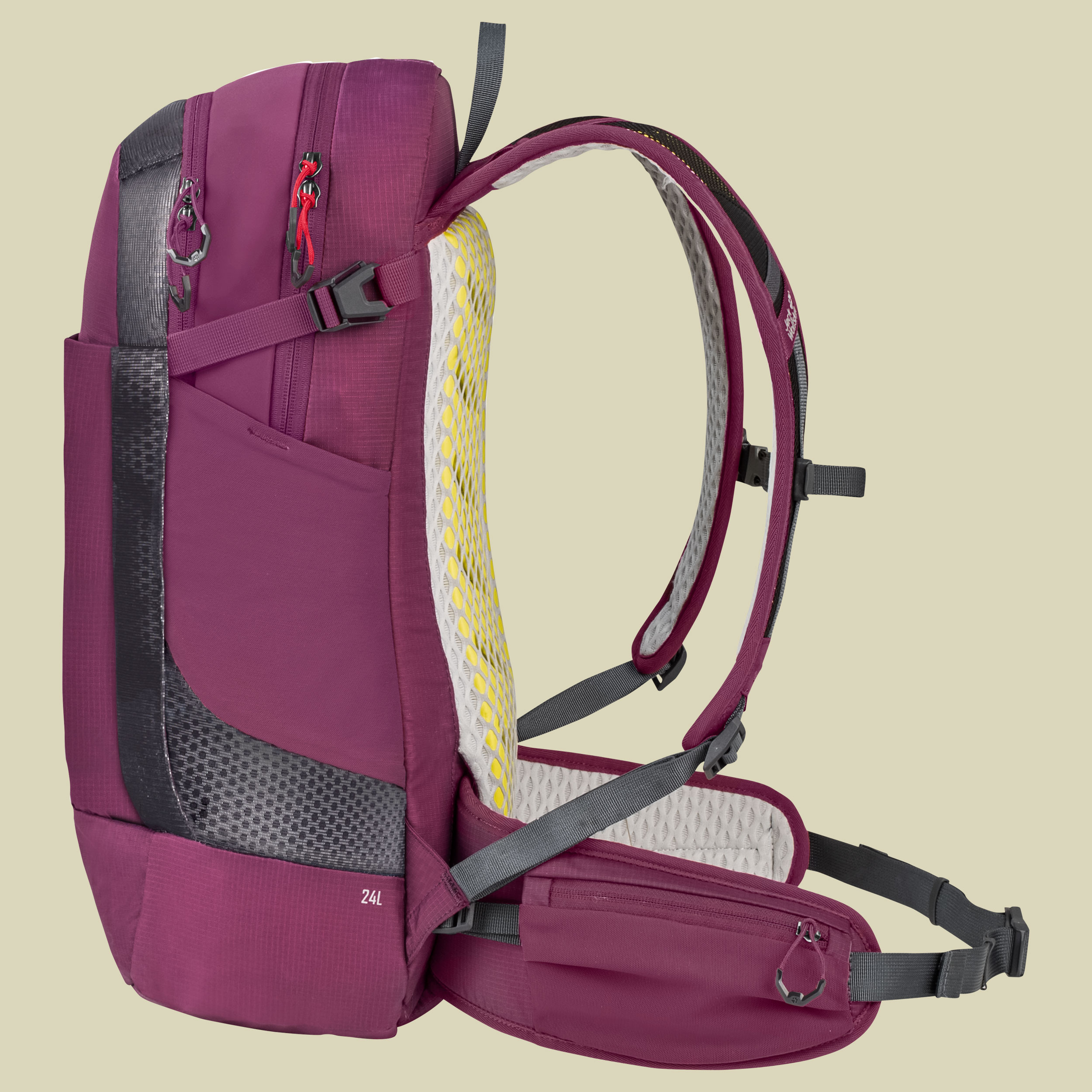 Moab Jam Pro 24.5 Volumen 24,5 Farbe beaujolais