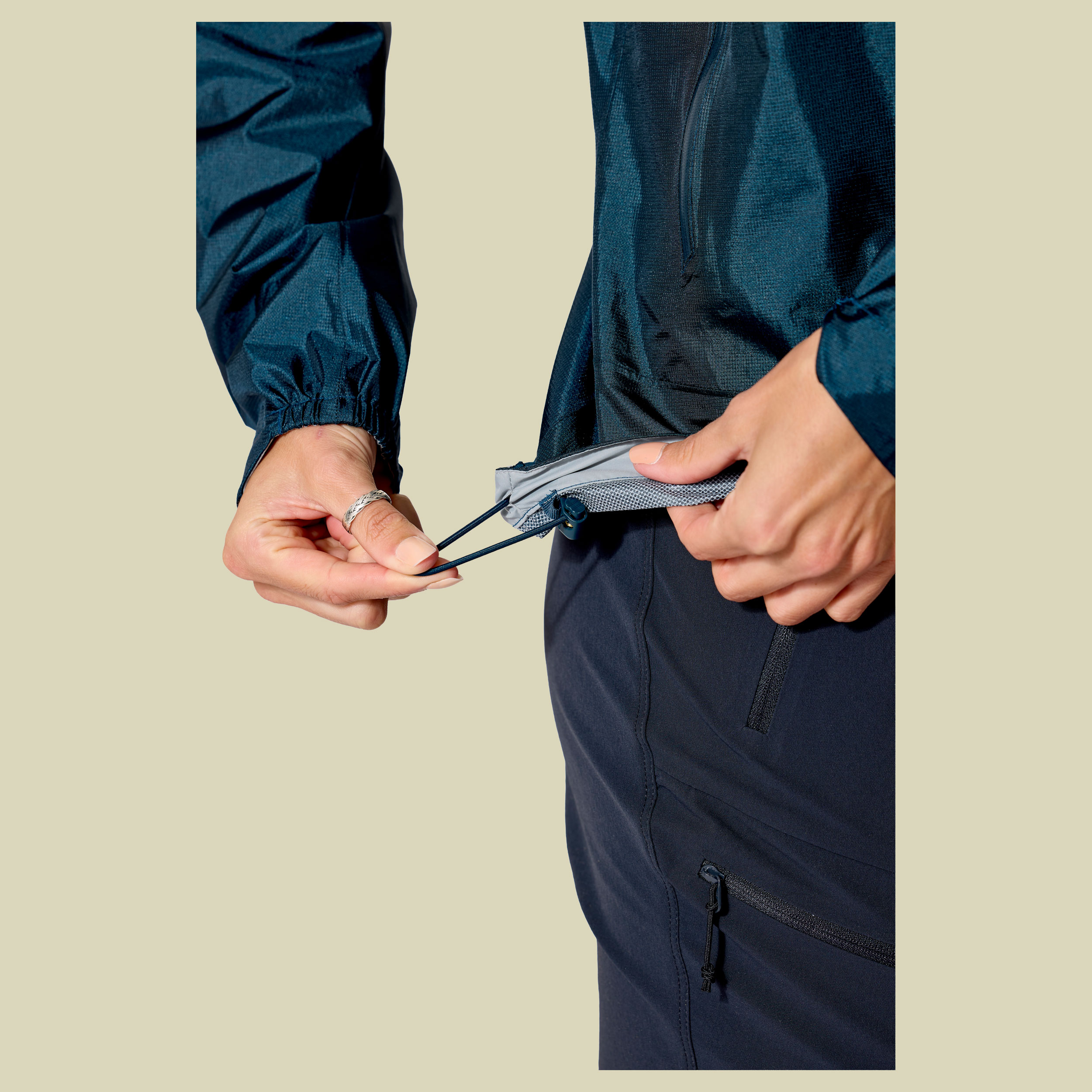 Phantom Mountain Jacket Women 14 (L) blau - tempest blue