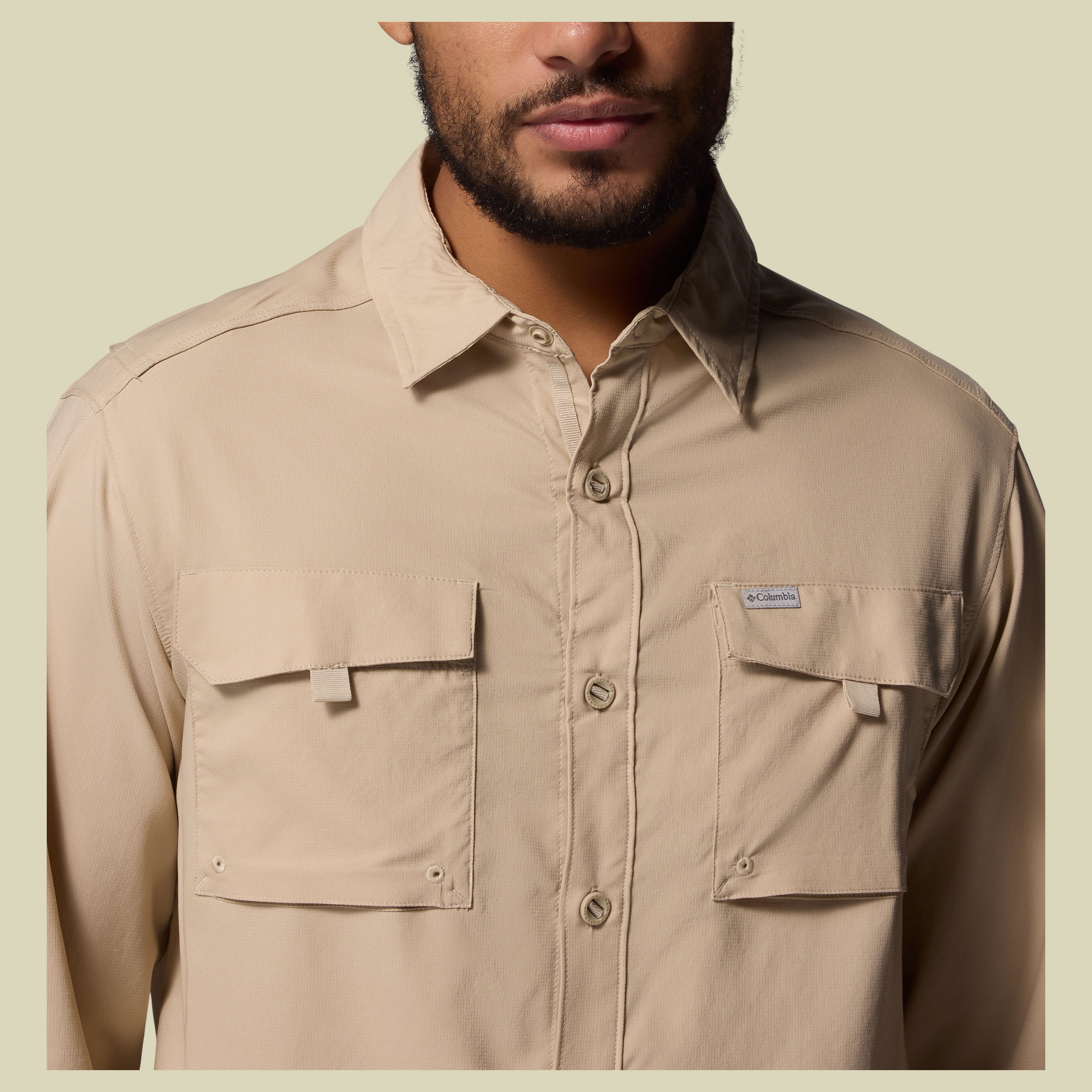 Silver Ridge Utility II LS Shirt Men XXL braun - ancient fossil