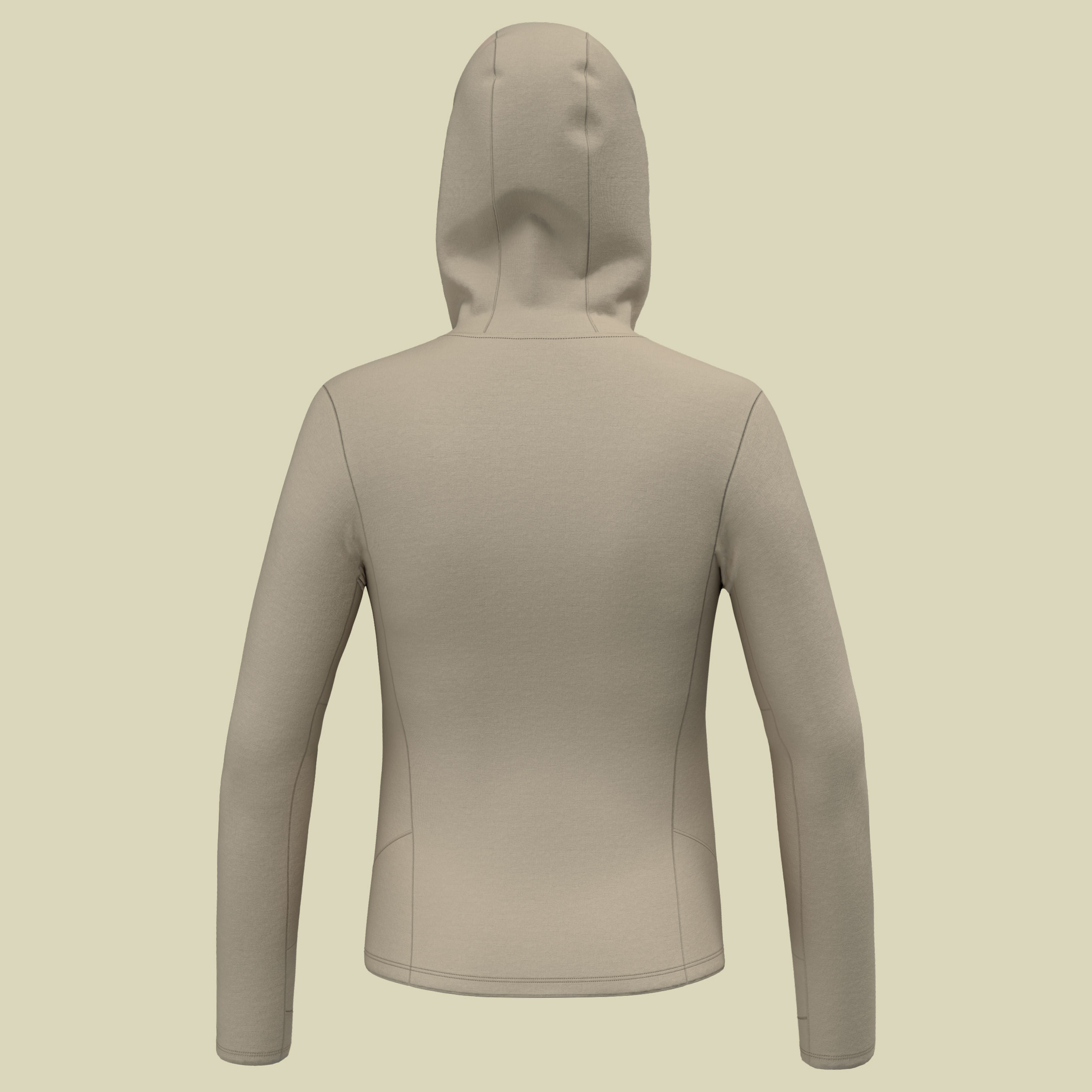 Fanes Merino HD Jacket Women beige 44 - quicksand