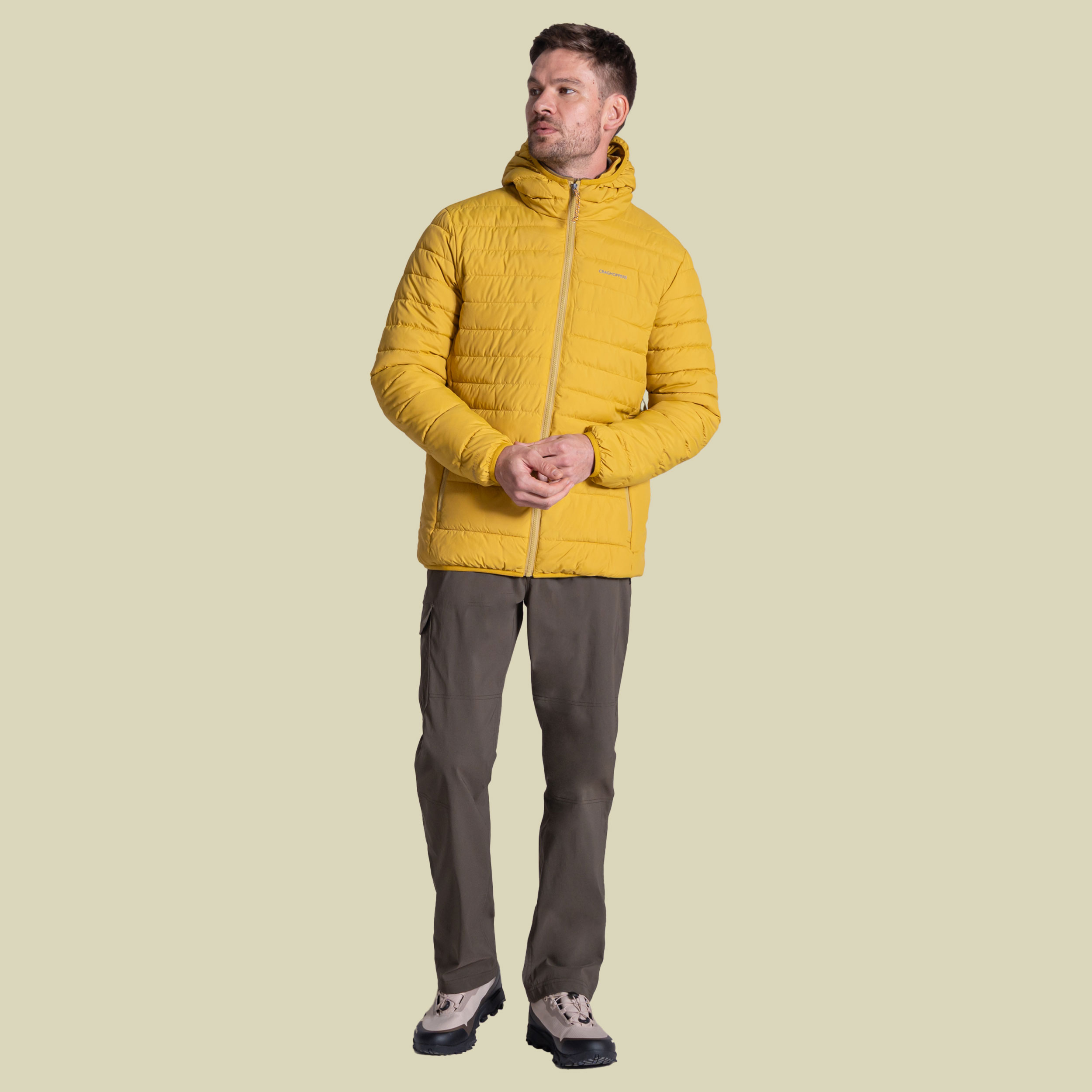 Compresslite IX Hooded Jacket  Men XL gelb - sulphur yellow