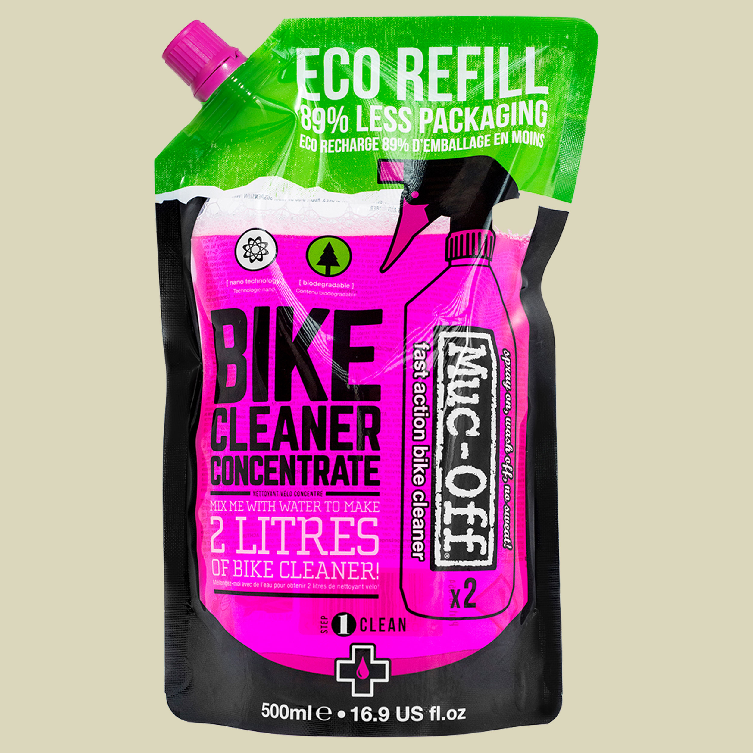 Bike Cleaner Concentrate (Nano Gel) 500 ml Fahrradreiniger-Konzentrat