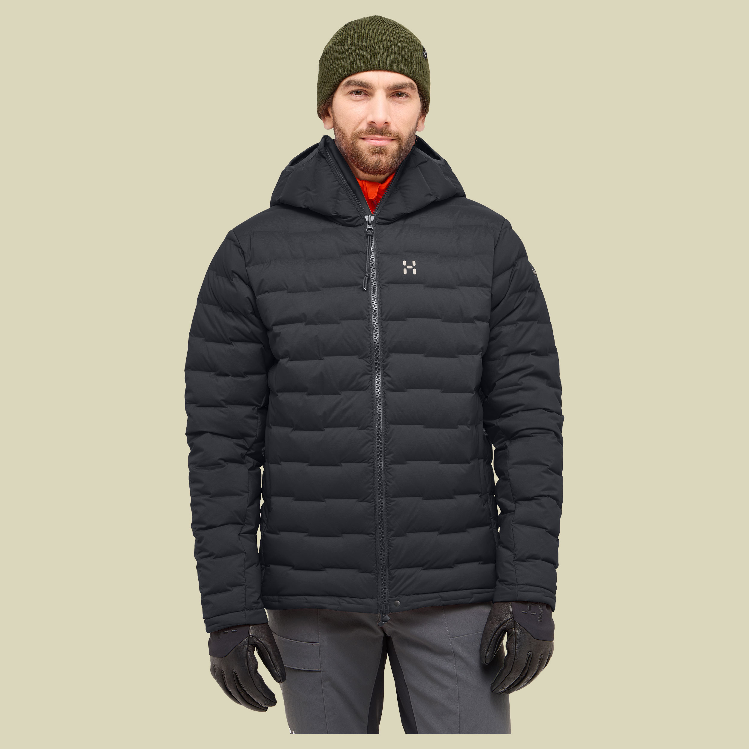 Spitz Down Hood Men XL schwarz - true black Spitz Down Hood Men XL schwarz - true black
