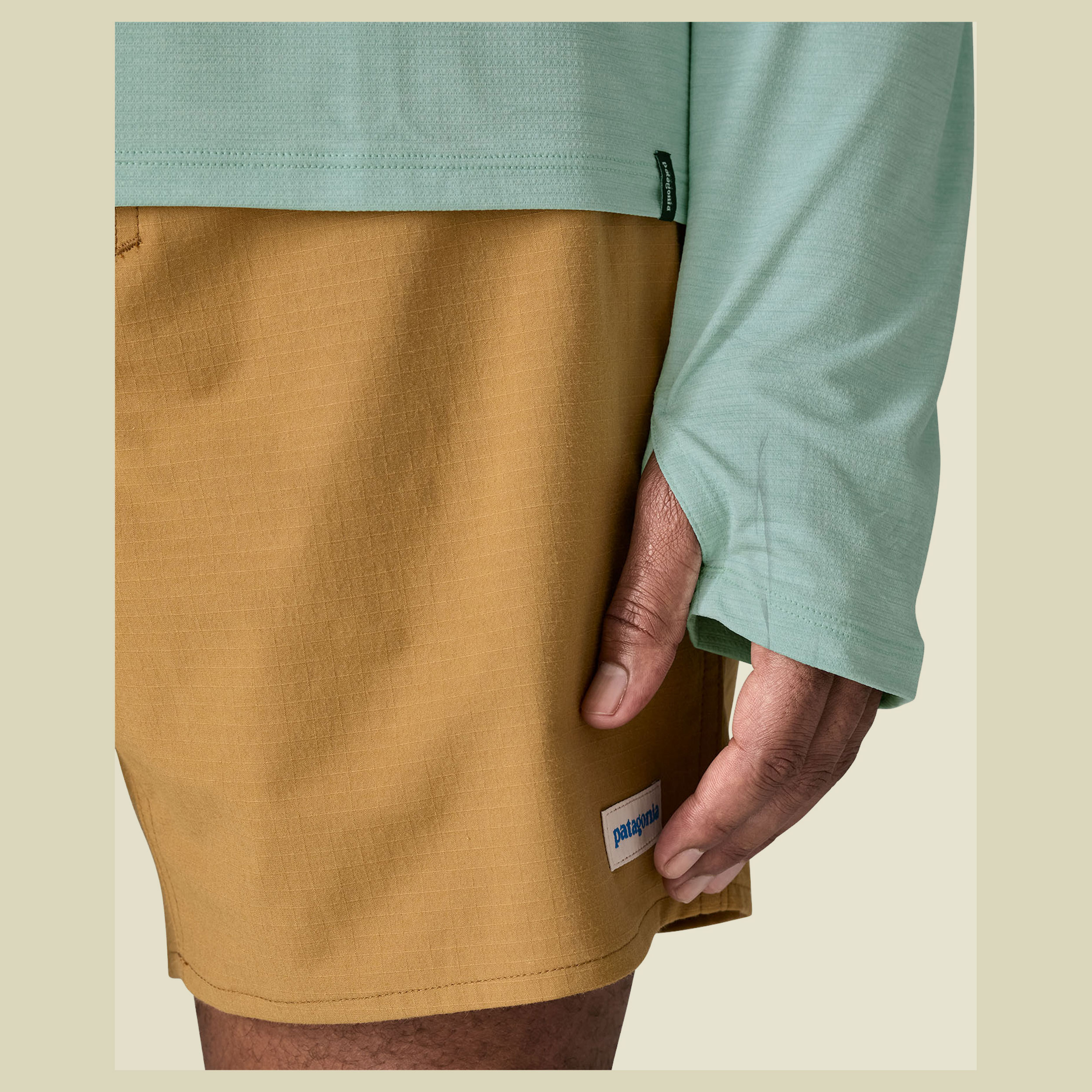 L/S Cap Cool Sun Shirt Men XL blau - thermal blue-thin ice x-dye