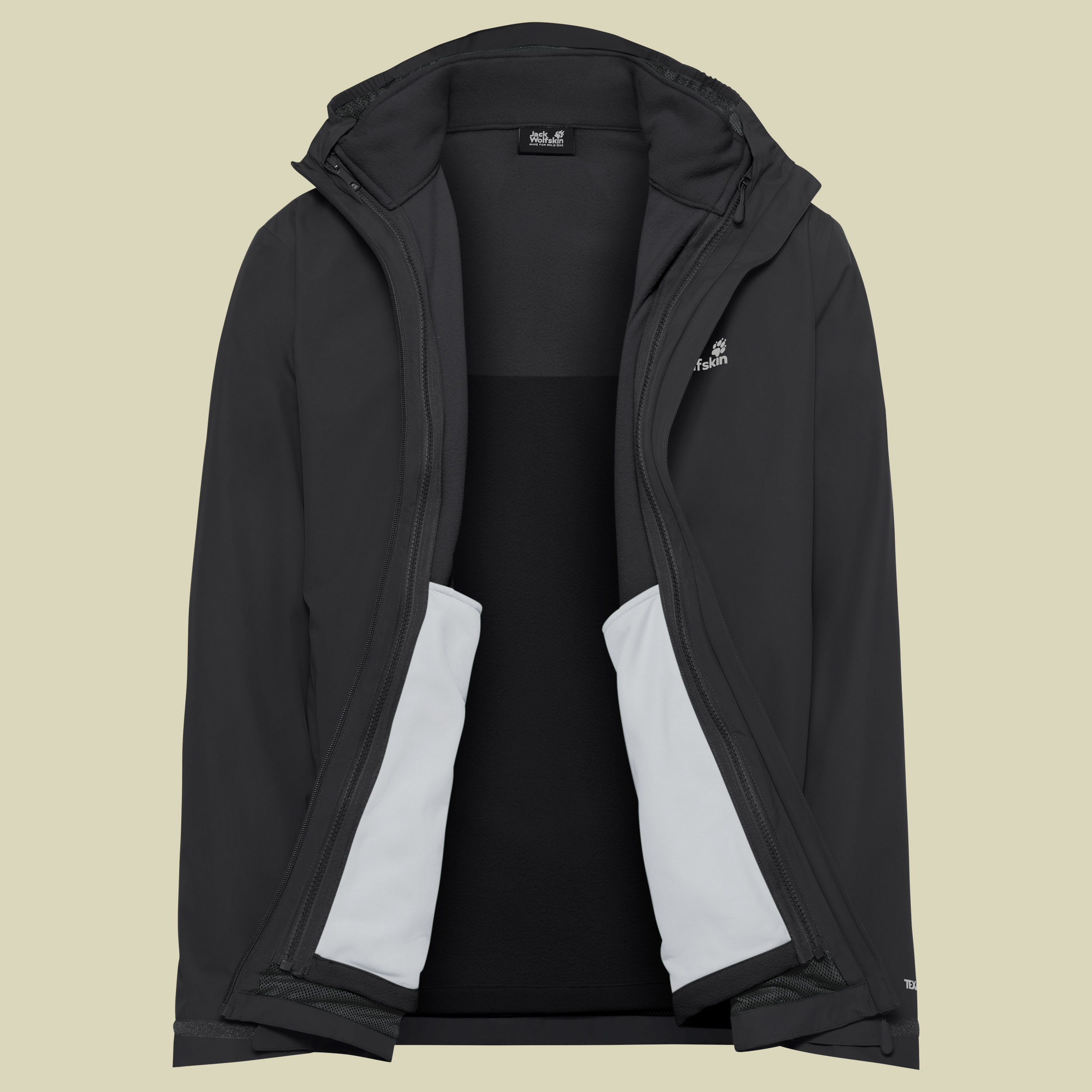 Outrovert 3in1 Jacket Men XXXL schwarz - black