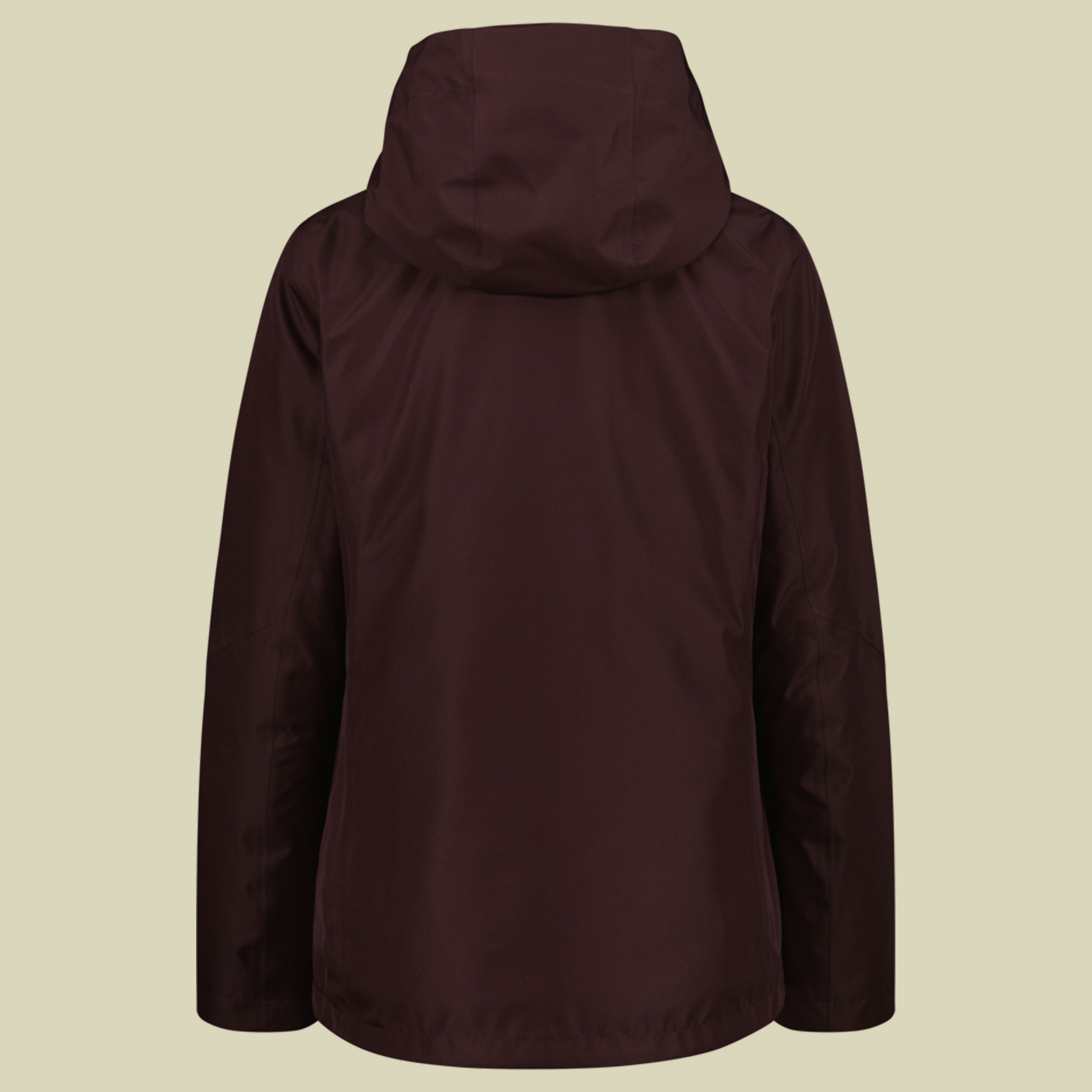 Jacket Zip Hood Detachable Inner Jacket Women 36Z2036D 48 rot - black berry C595