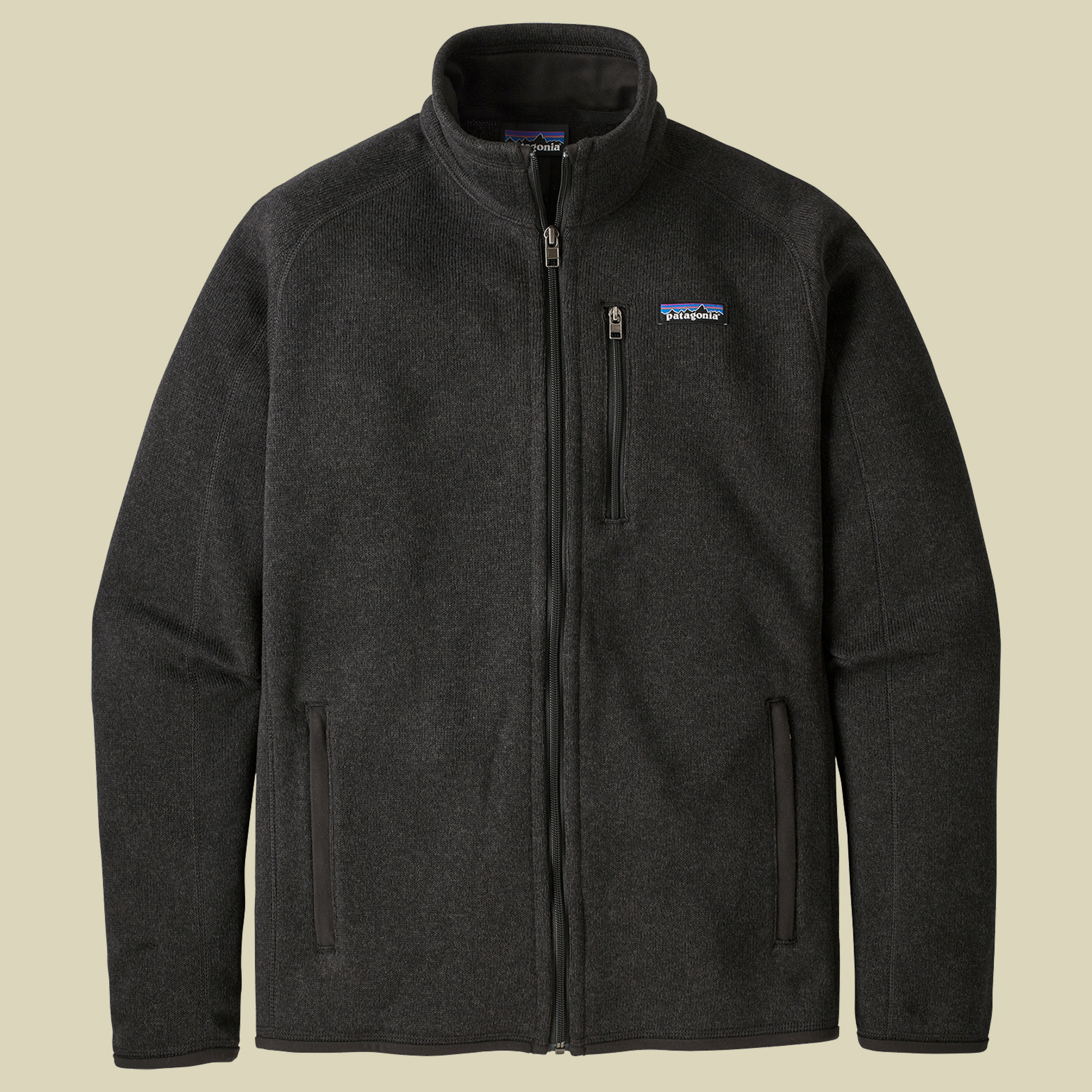 Better Sweater Jacket Men black XXL