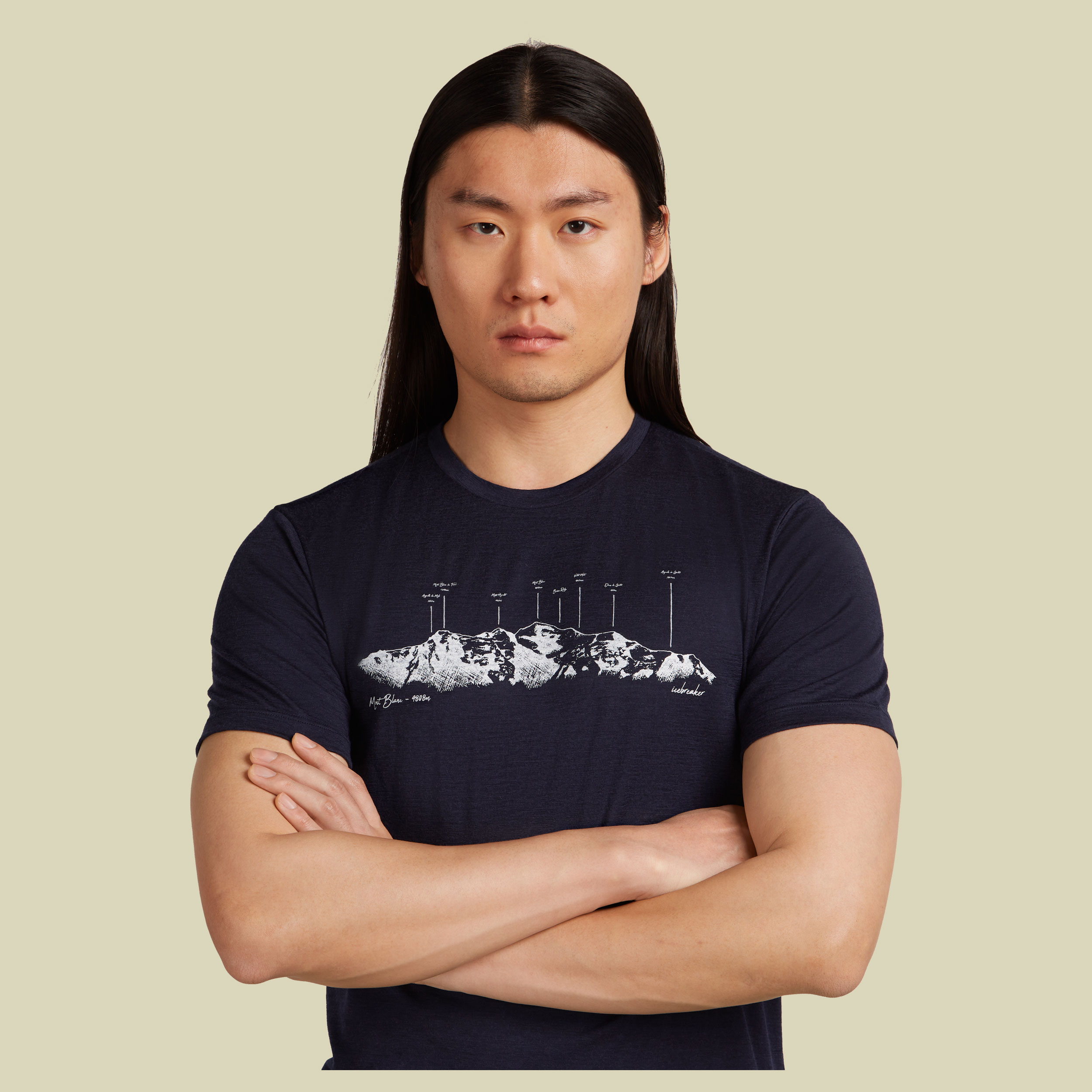 Merino 150 Tech Lite SS Tee Massif Men XXL blau - midnight navy