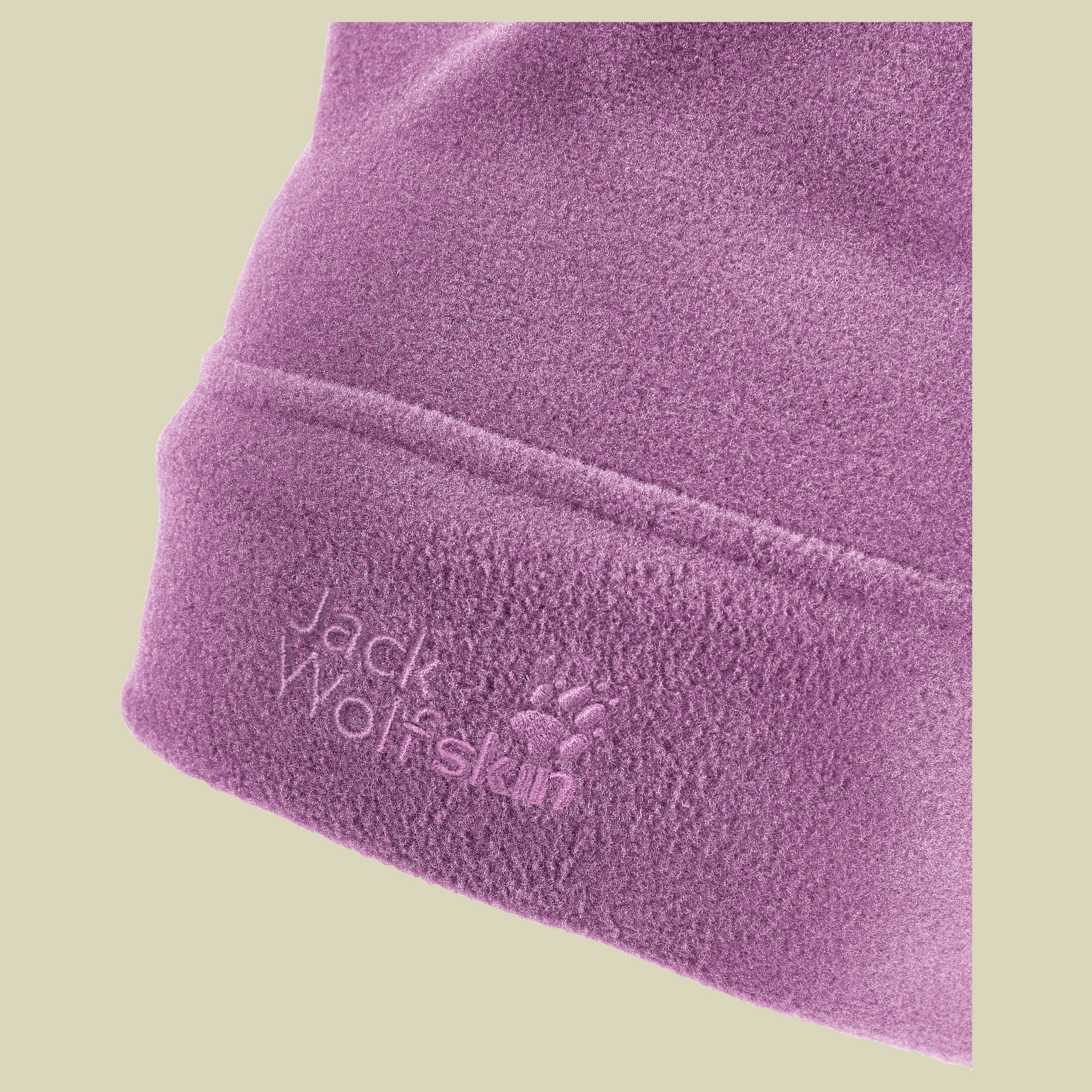Real Stuff Beanie lila one size - vivid orchid