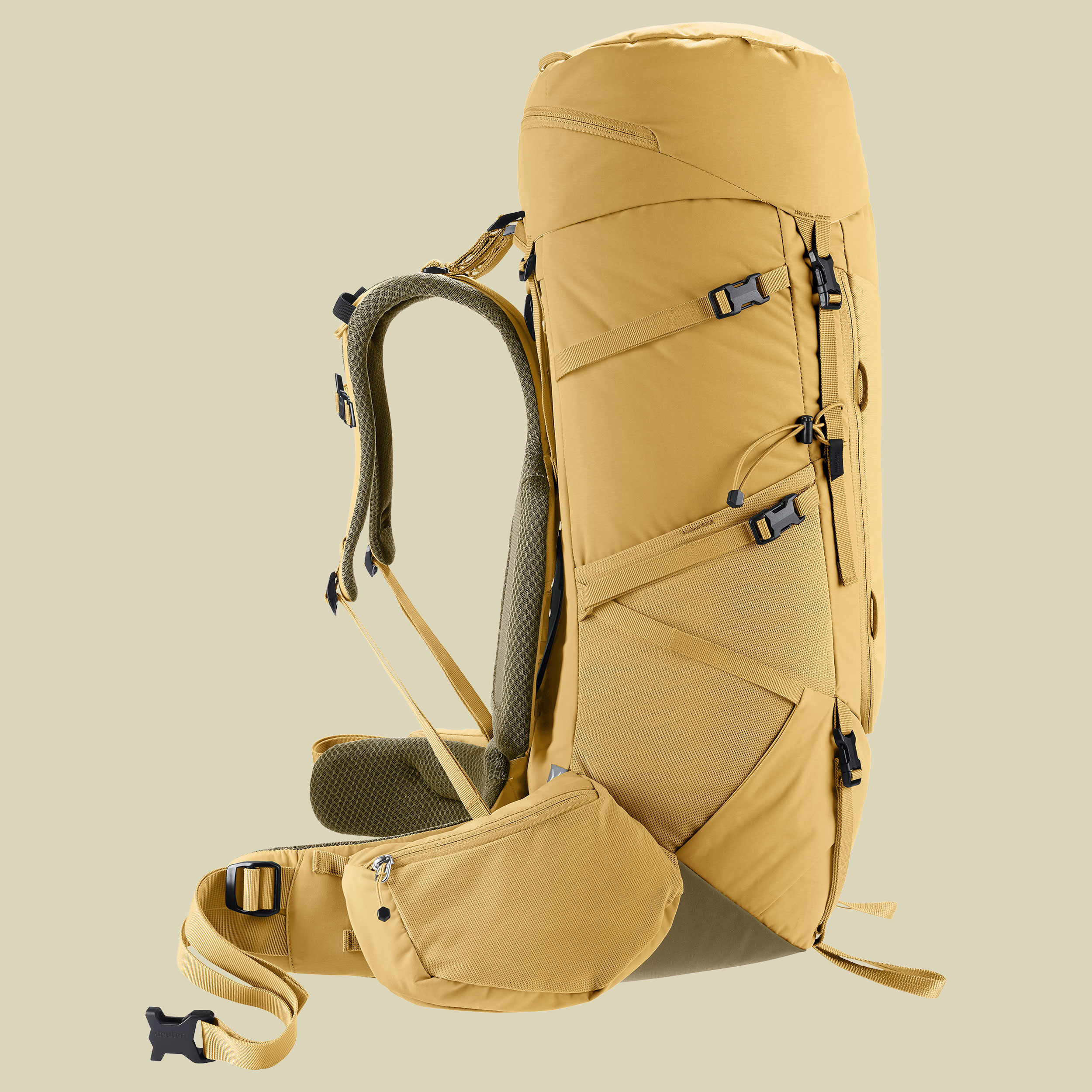 Aircontact Core 45+10 SL Women 45 + 10 gelb - savanna-nori