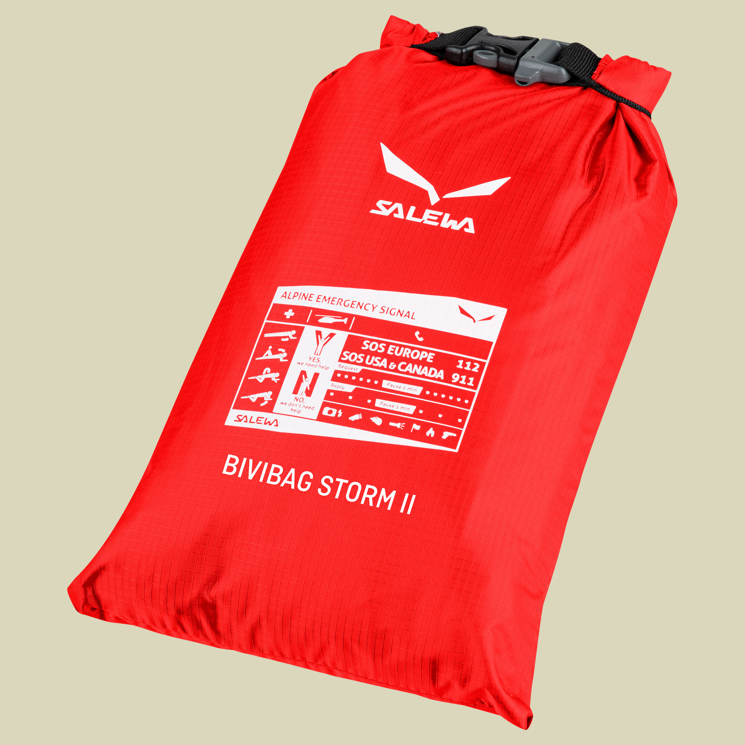 Bivibag Storm II Größe 220 x 140 cm Farbe flame