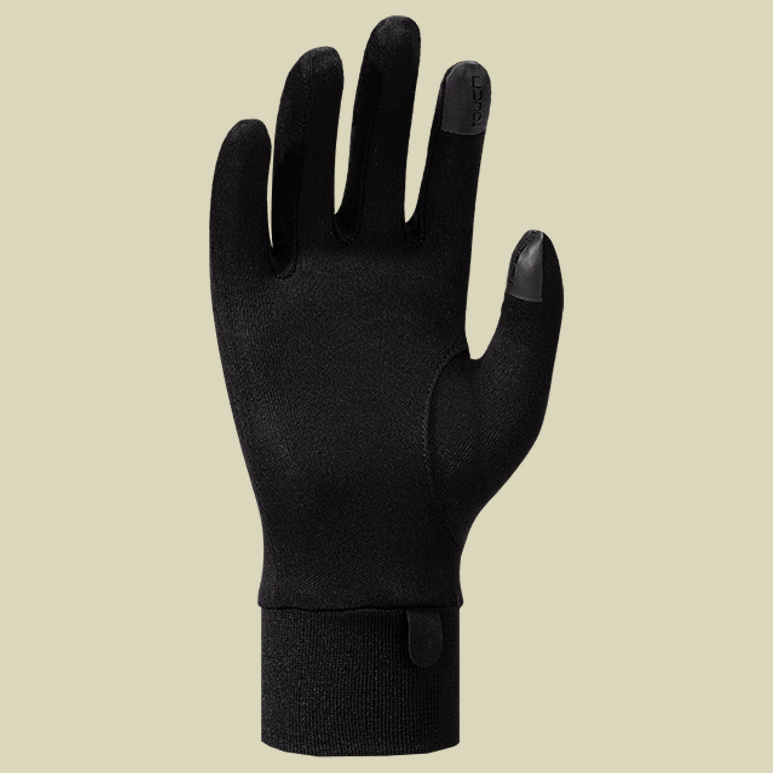 Merino Liner L schwarz - black