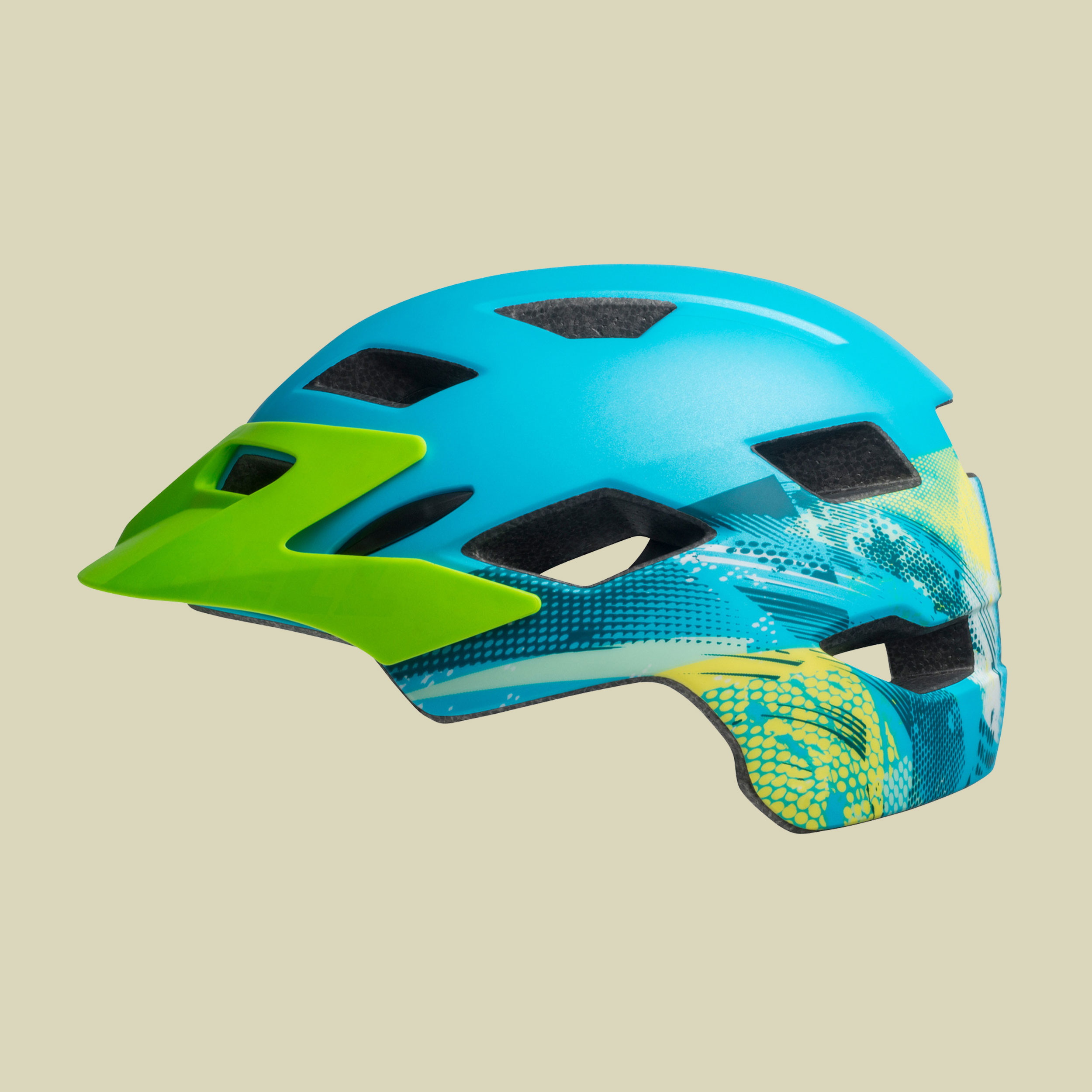 Sidetrack Child Kopfumfang Unisize 47-54 cm Farbe gnarly mat bt blue/bt green