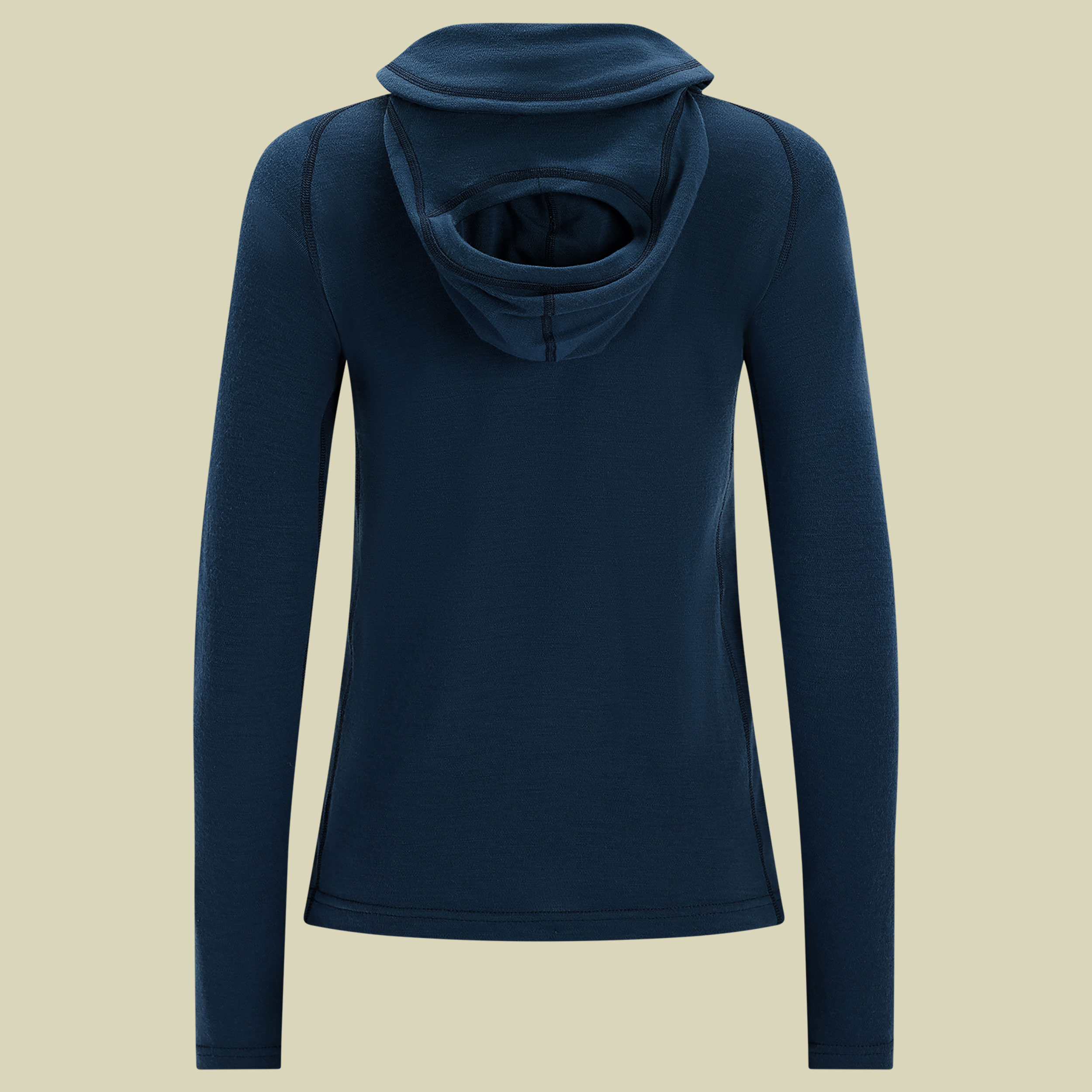 WarmWool Hoodsweater Women S blau - Midnight Navy