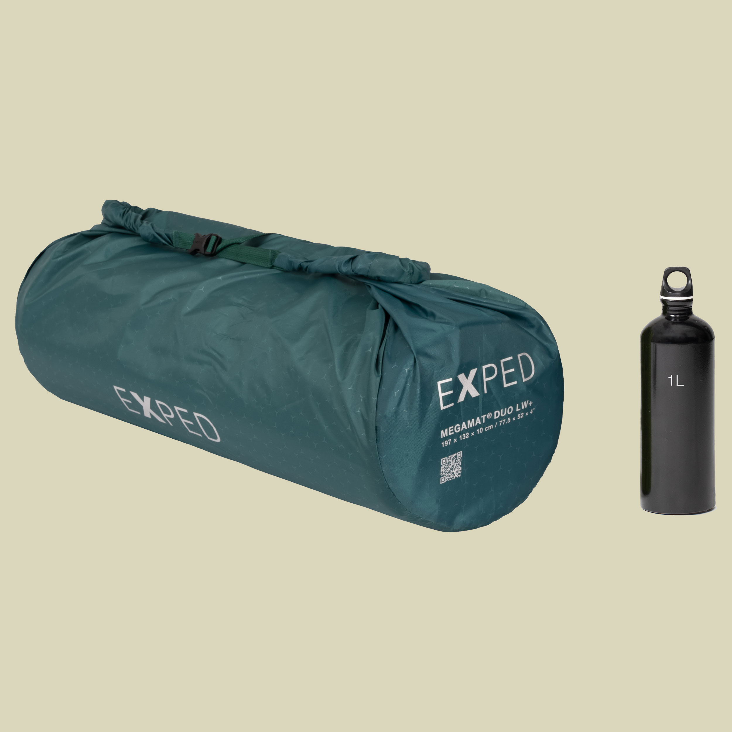 MegaMat Duo 197 x 132 cm (LW+) grün - cypress