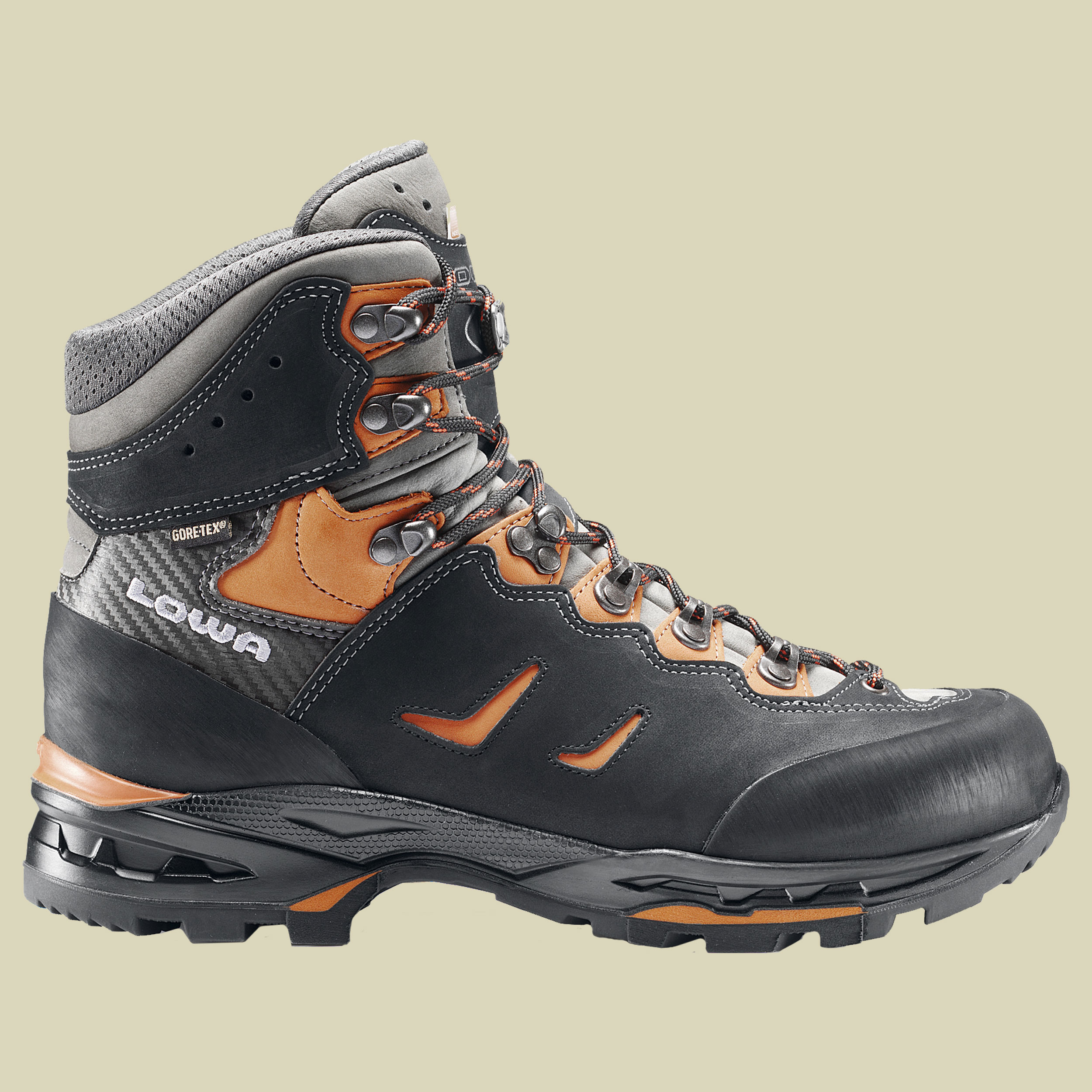 Camino GTX WXL Men Größe UK 12 Farbe schwarz/orange