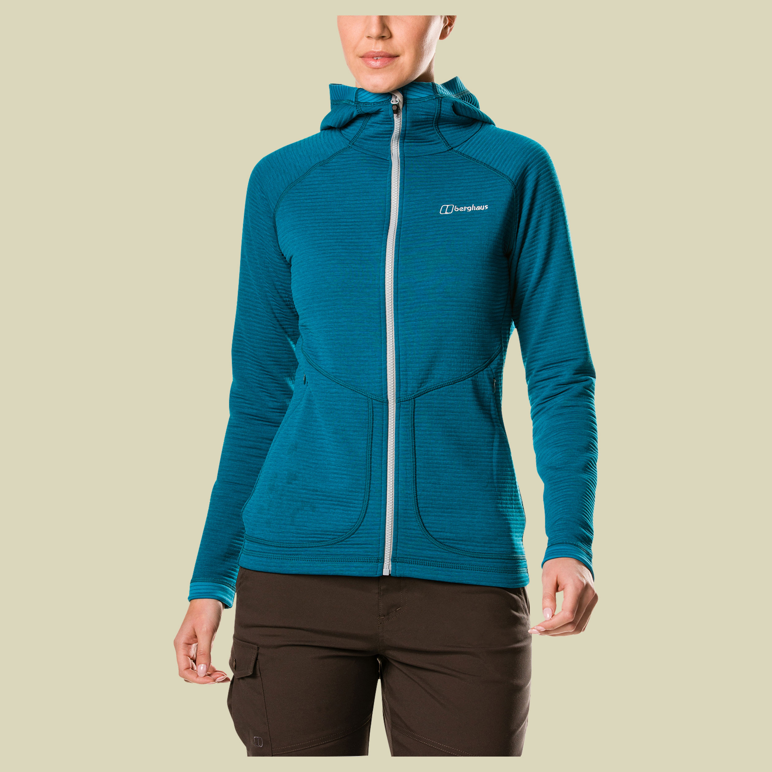 Redonda Hooded Jacket Women Größe 42 (16) Farbe deep lagoon-tahitian tide