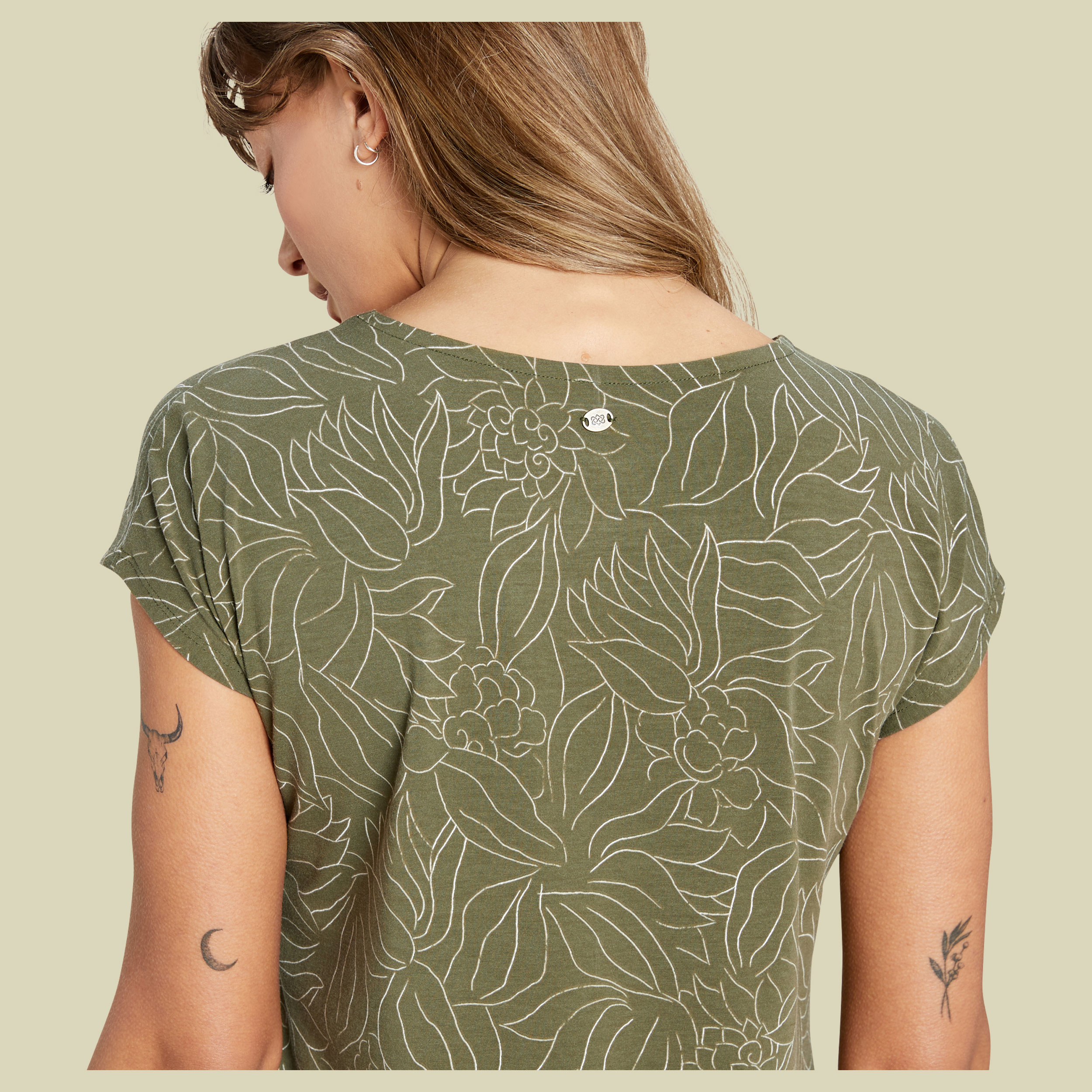 Neha Tee Women Größe S Farbe evergreen leaf