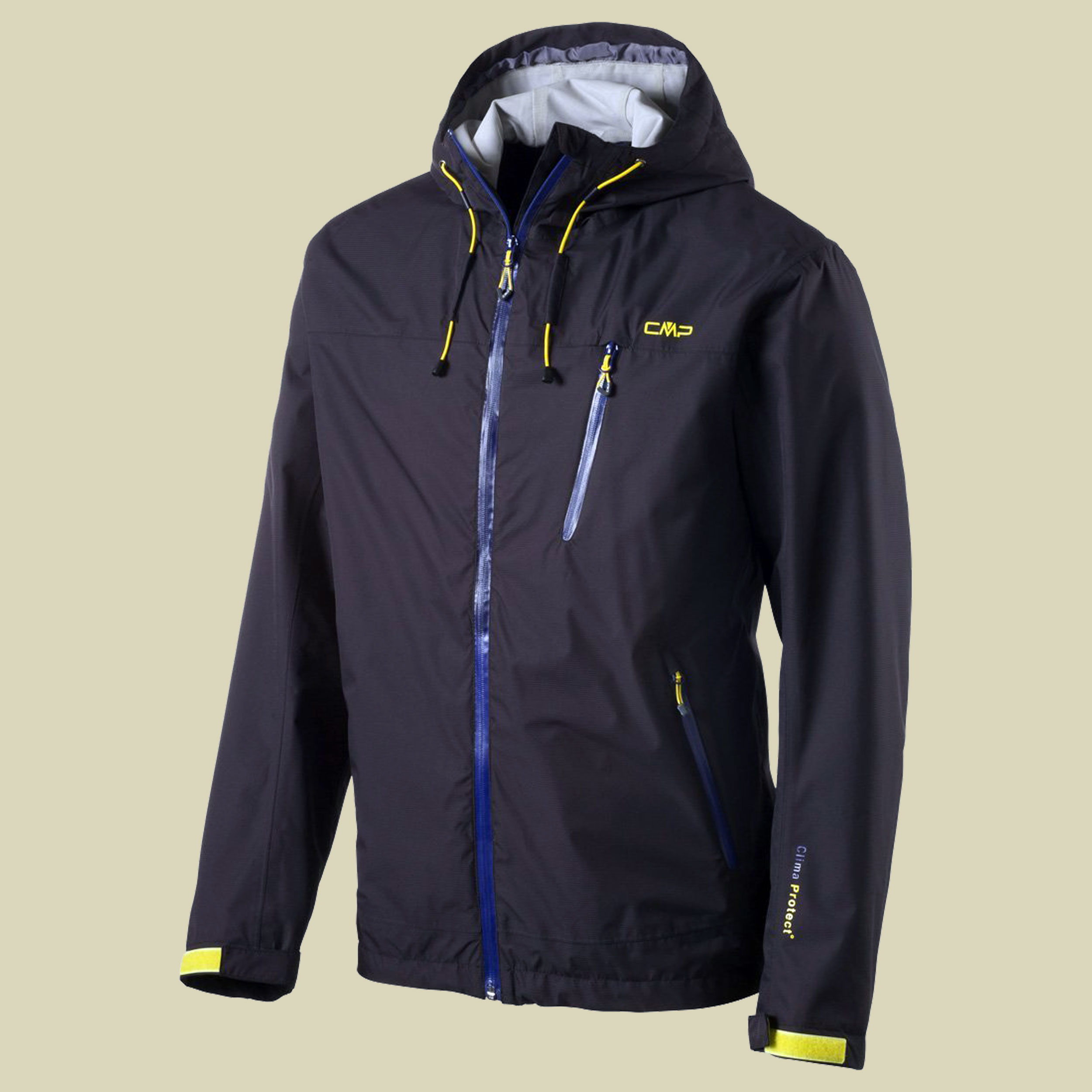 Man Jacket Fix Hood 3Z63347 Größe 46 Farbe 415P antracite/indigo-sun