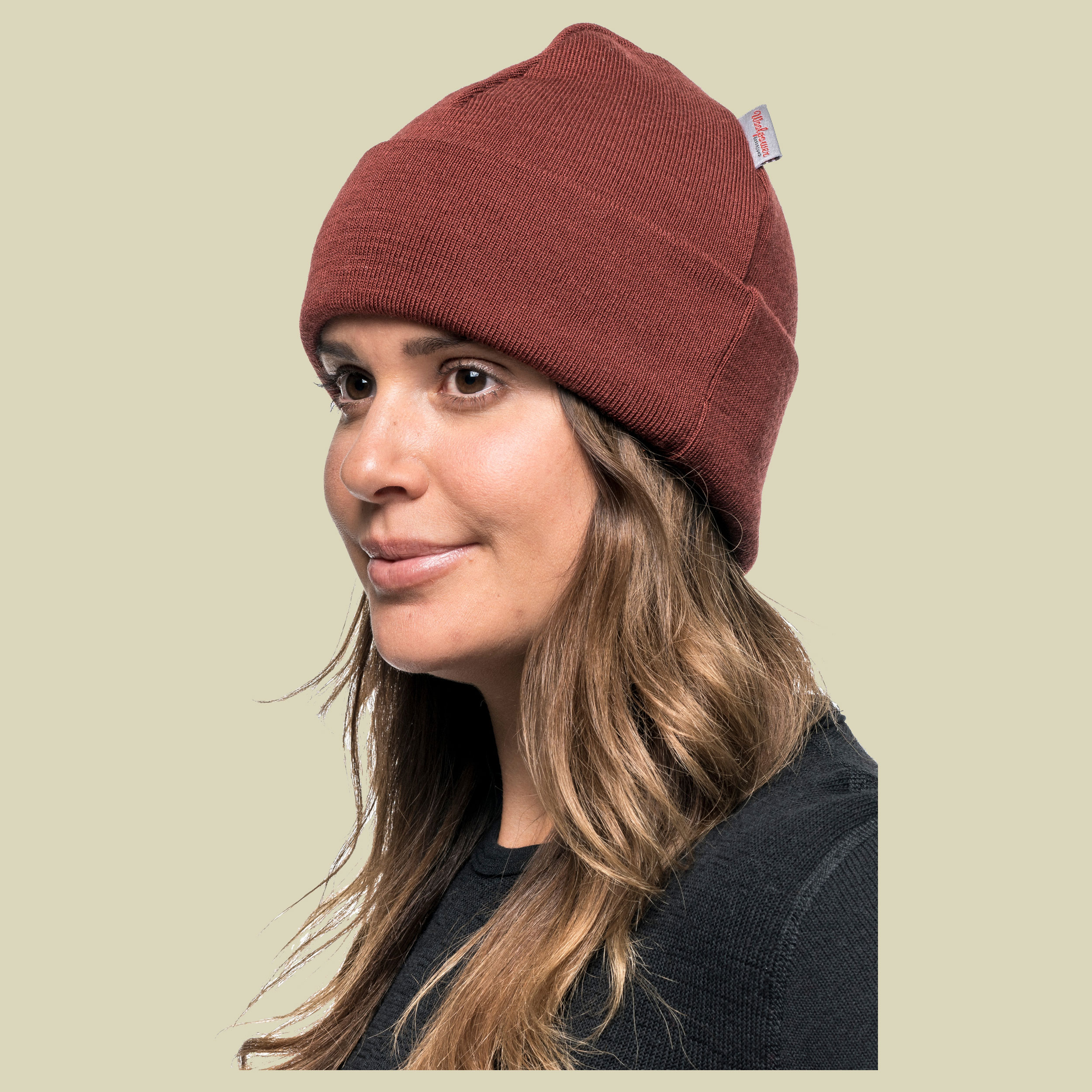 Beanie Classic one size rot - Farbe rust red