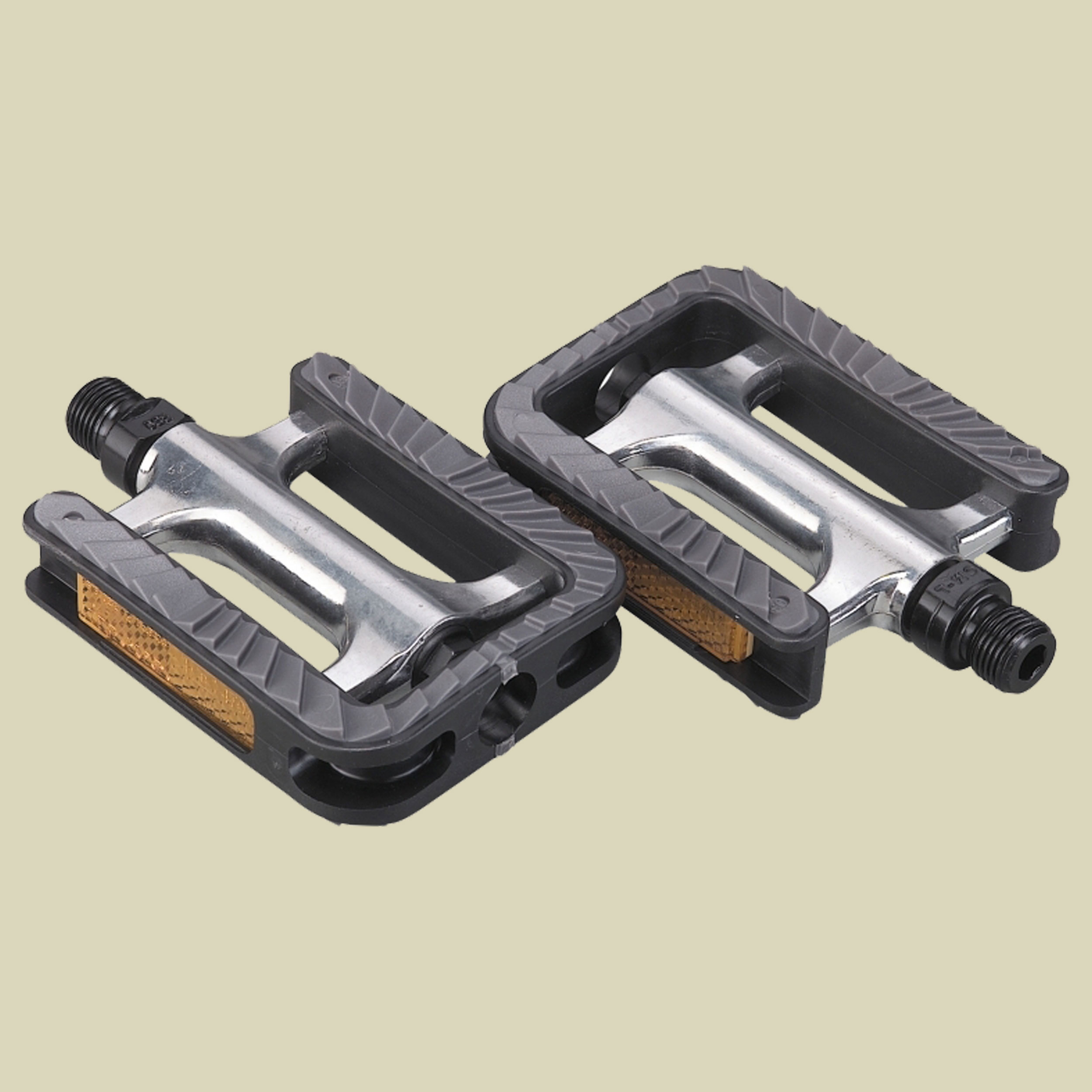 Pedale ComfortLight II BPD-28 Farbe silber-grau