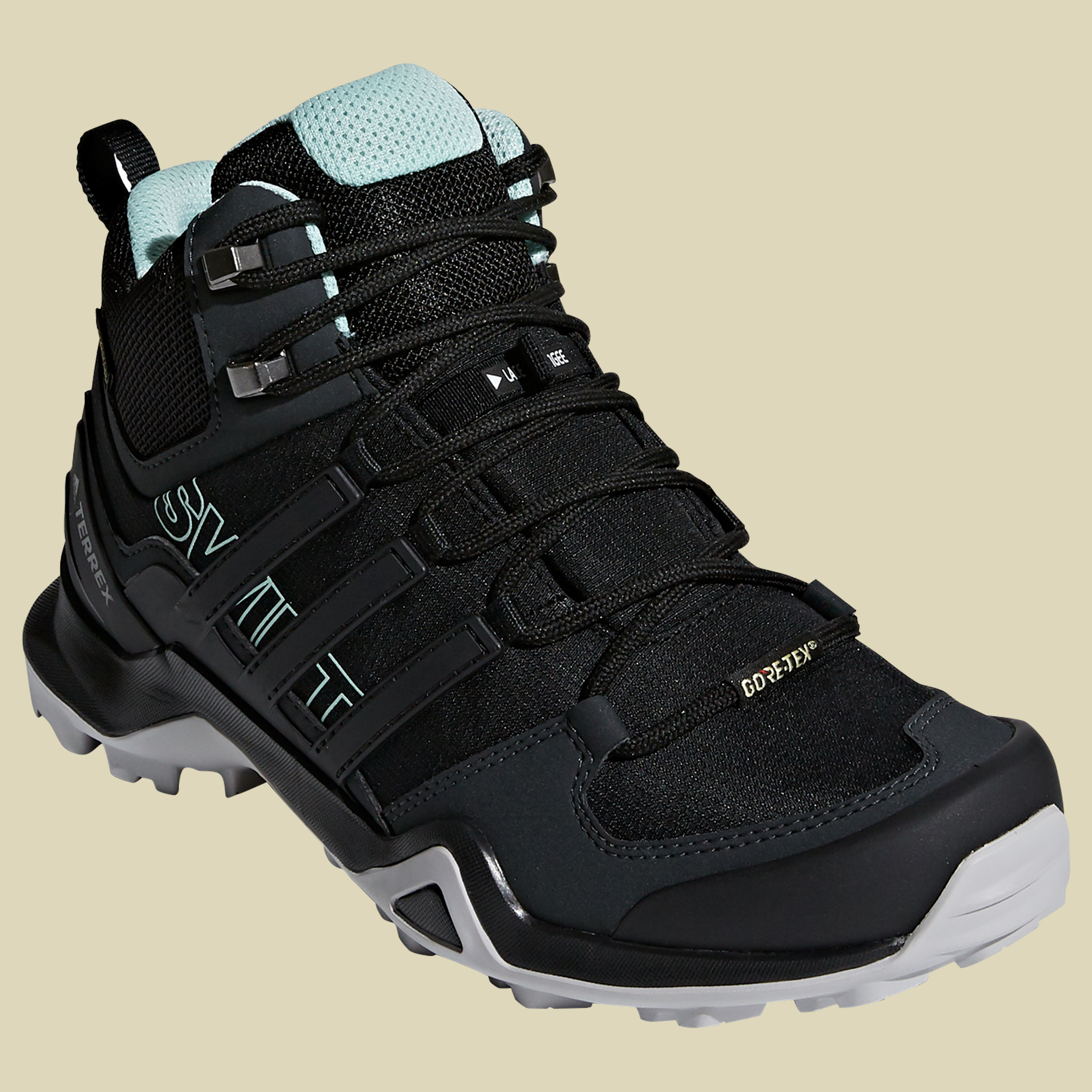 Terrex Swift R2 Mid GTX Women Größe UK 4 Farbe core black/core black/ash green