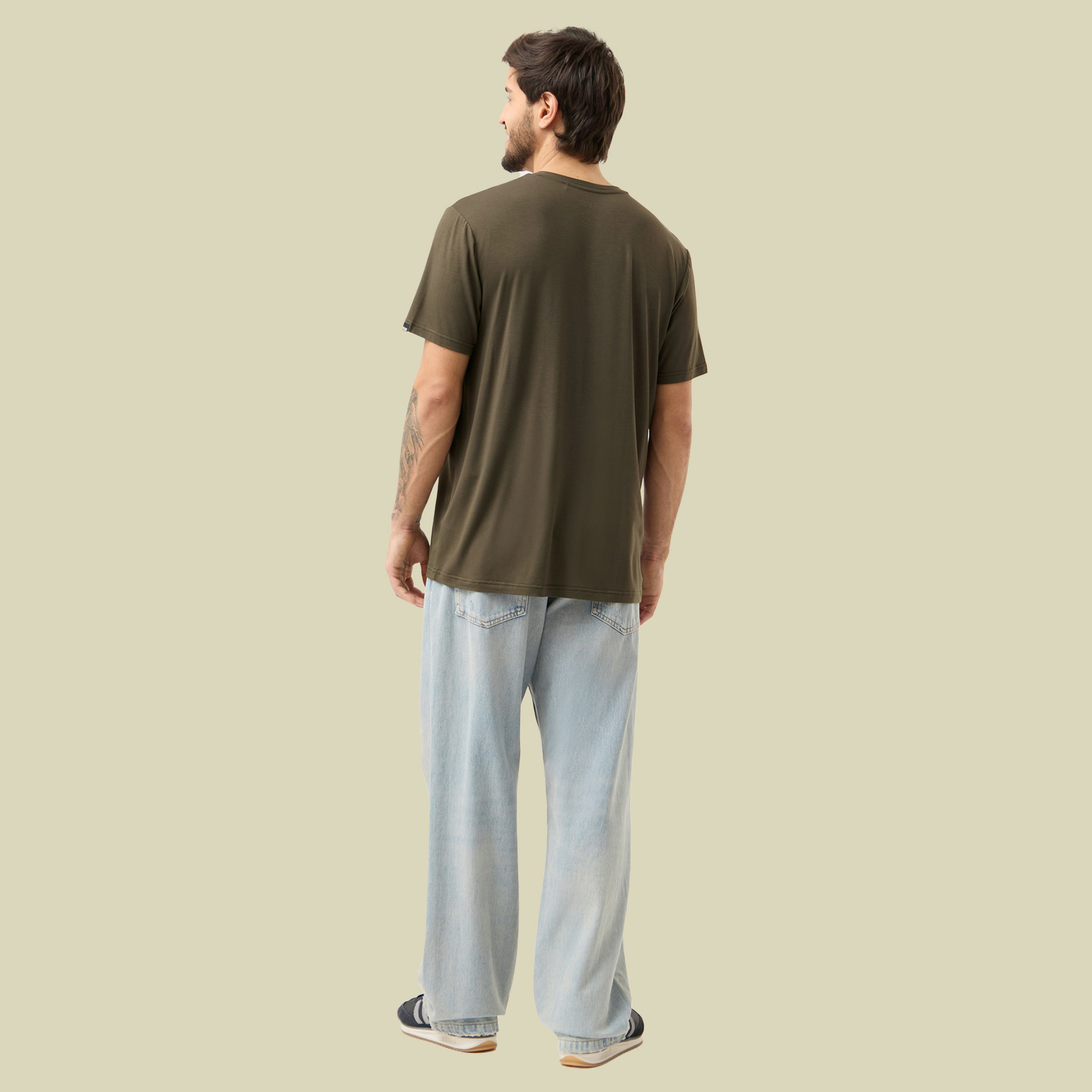 Yuba Bamboo Man T-Shirt XXXL grün - olive
