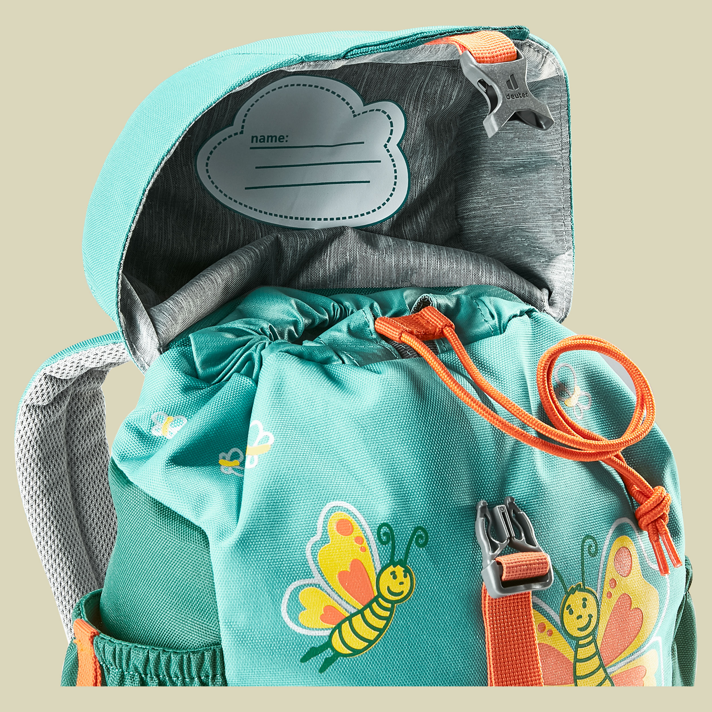 Schmusebär Kids Größe 8 L Farbe dustblue-alpinegreen