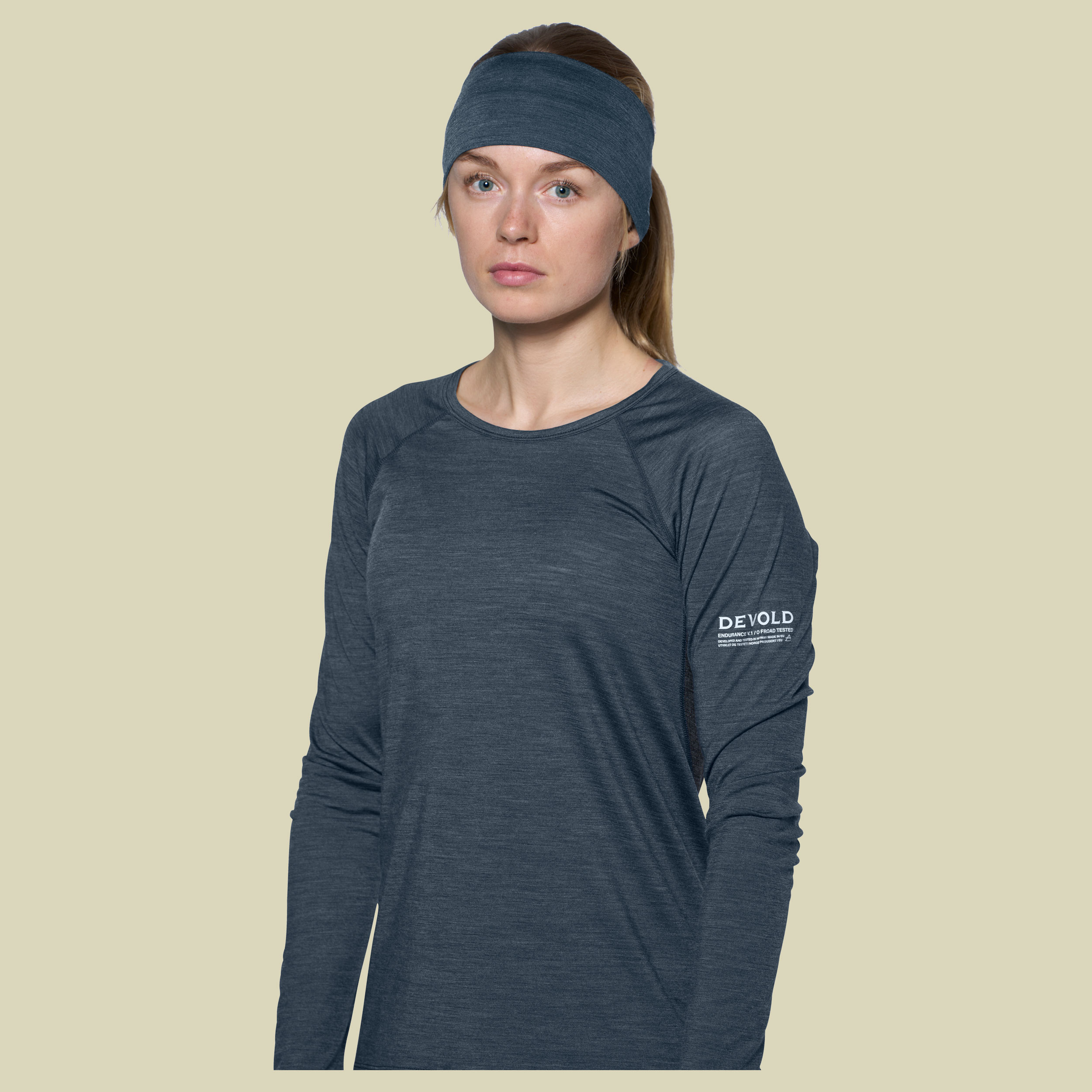Endurance Merino Light Headband one size blau - night