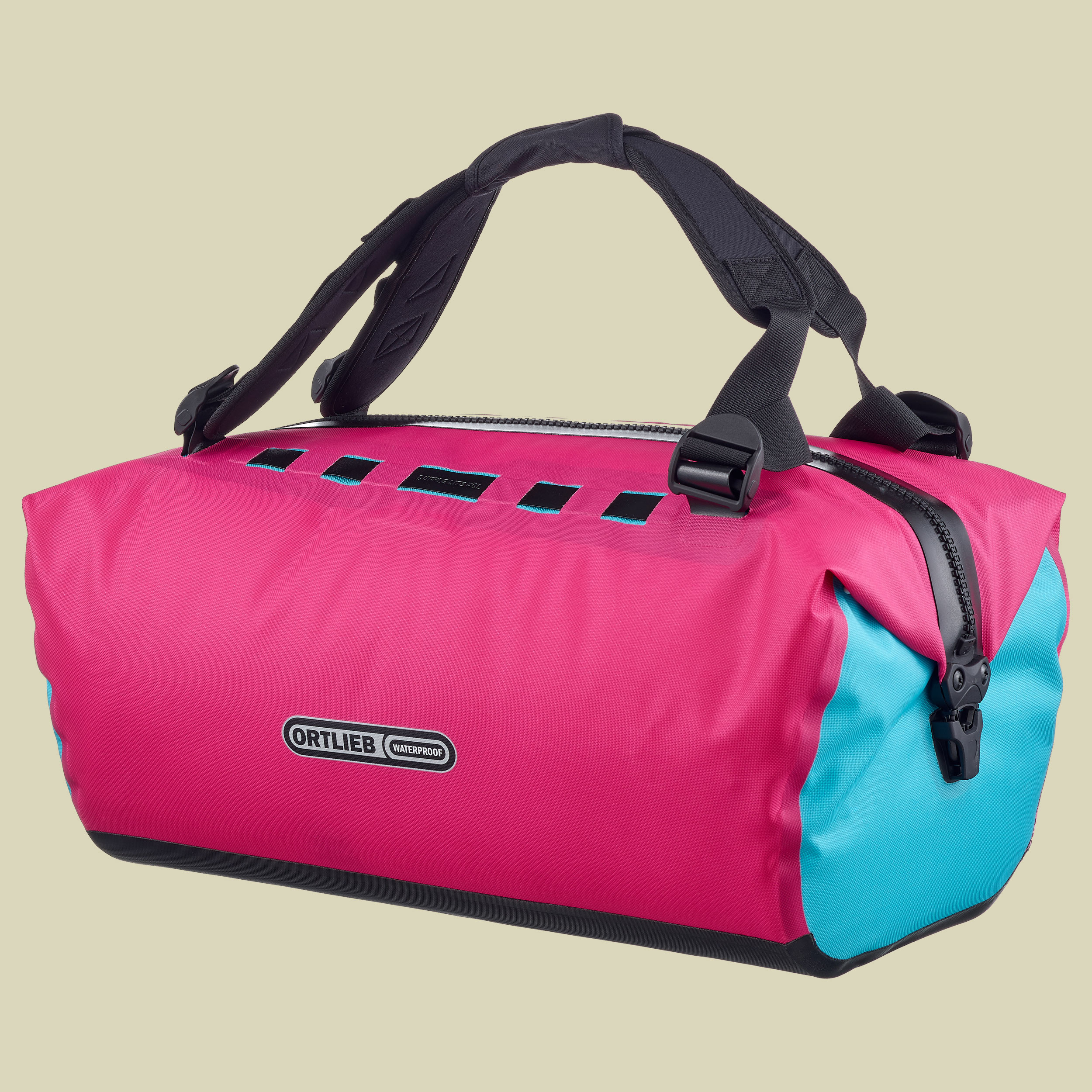 Duffle Lite 40 L pink - cyber pink-cyber blue