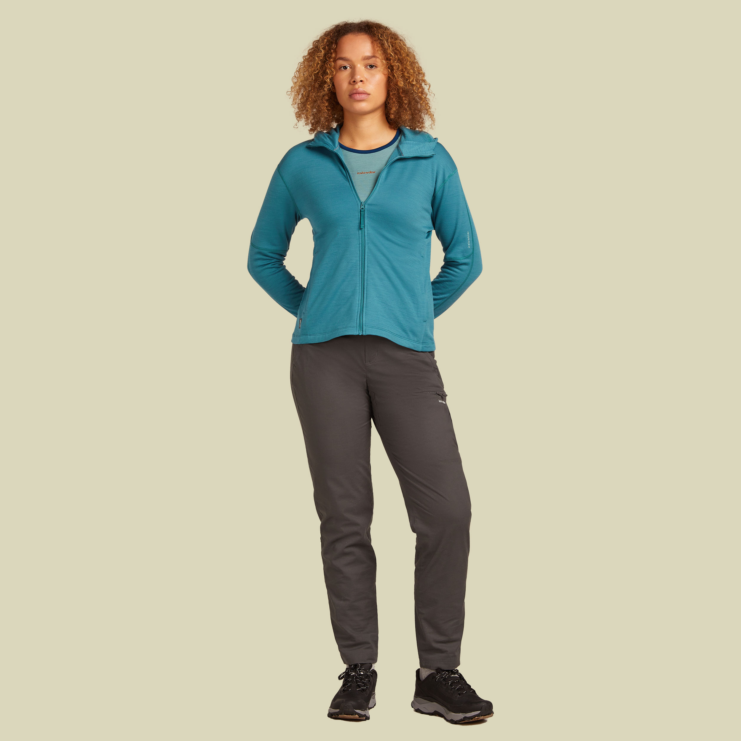 Merino 360 RealFleece Elemental LS Zip Hoodie Women Merino 360 RealFleece Elemental LS Zip Hoodie Women S topaz