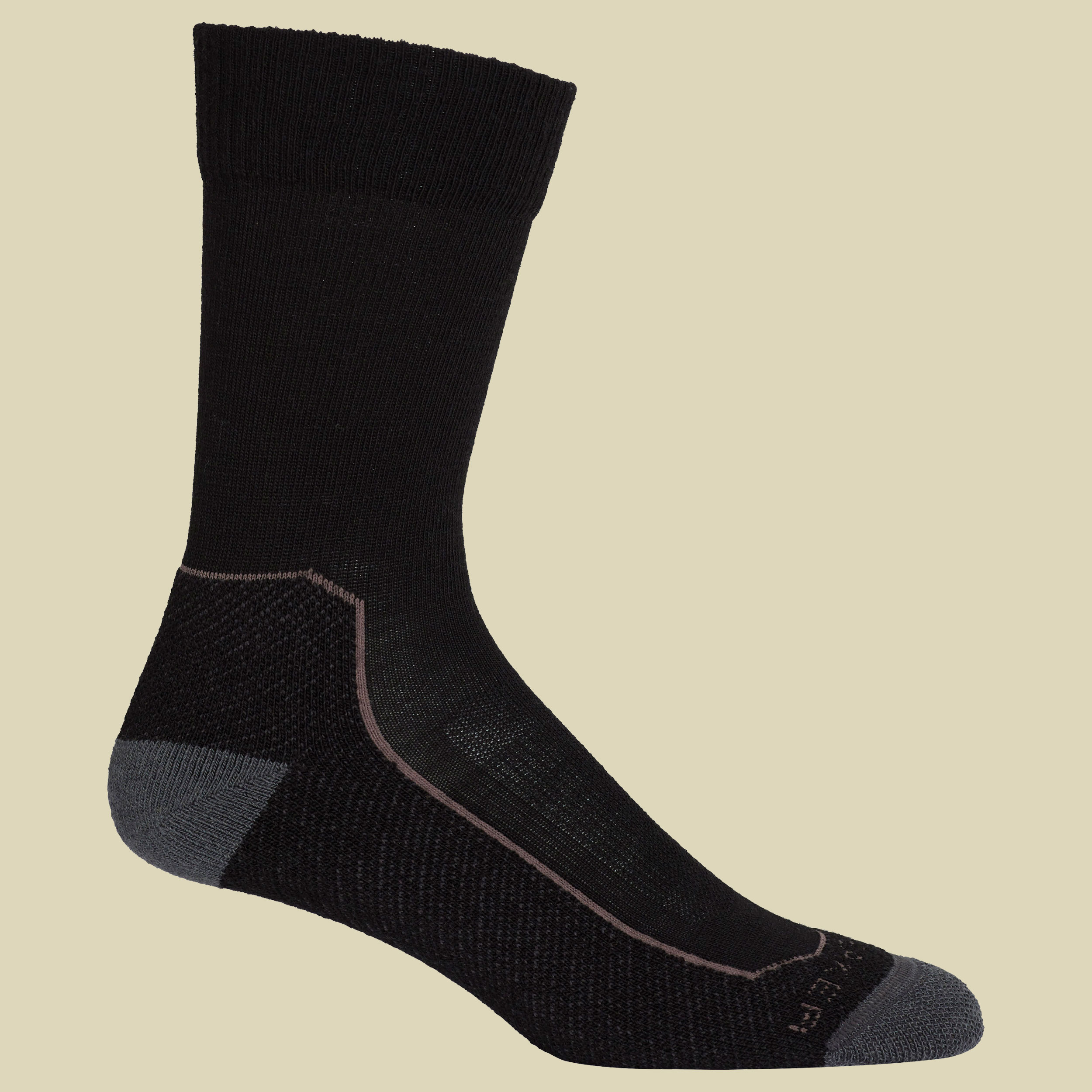 Hike+ Light Crew Men Größe 39-41 (S) Farbe black/mink/monsoon