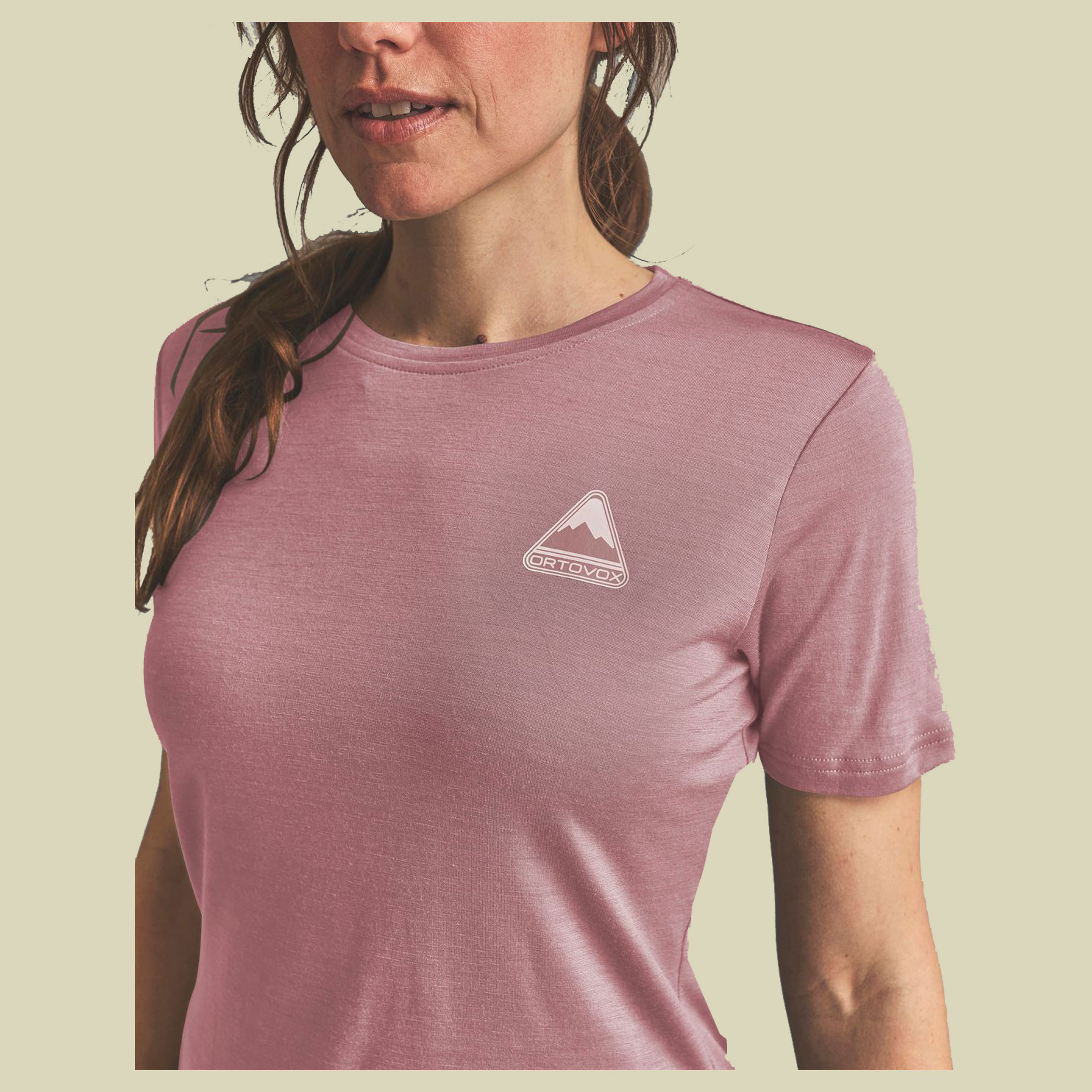 140 Cool Triangle TS W S rosa - dusk rose